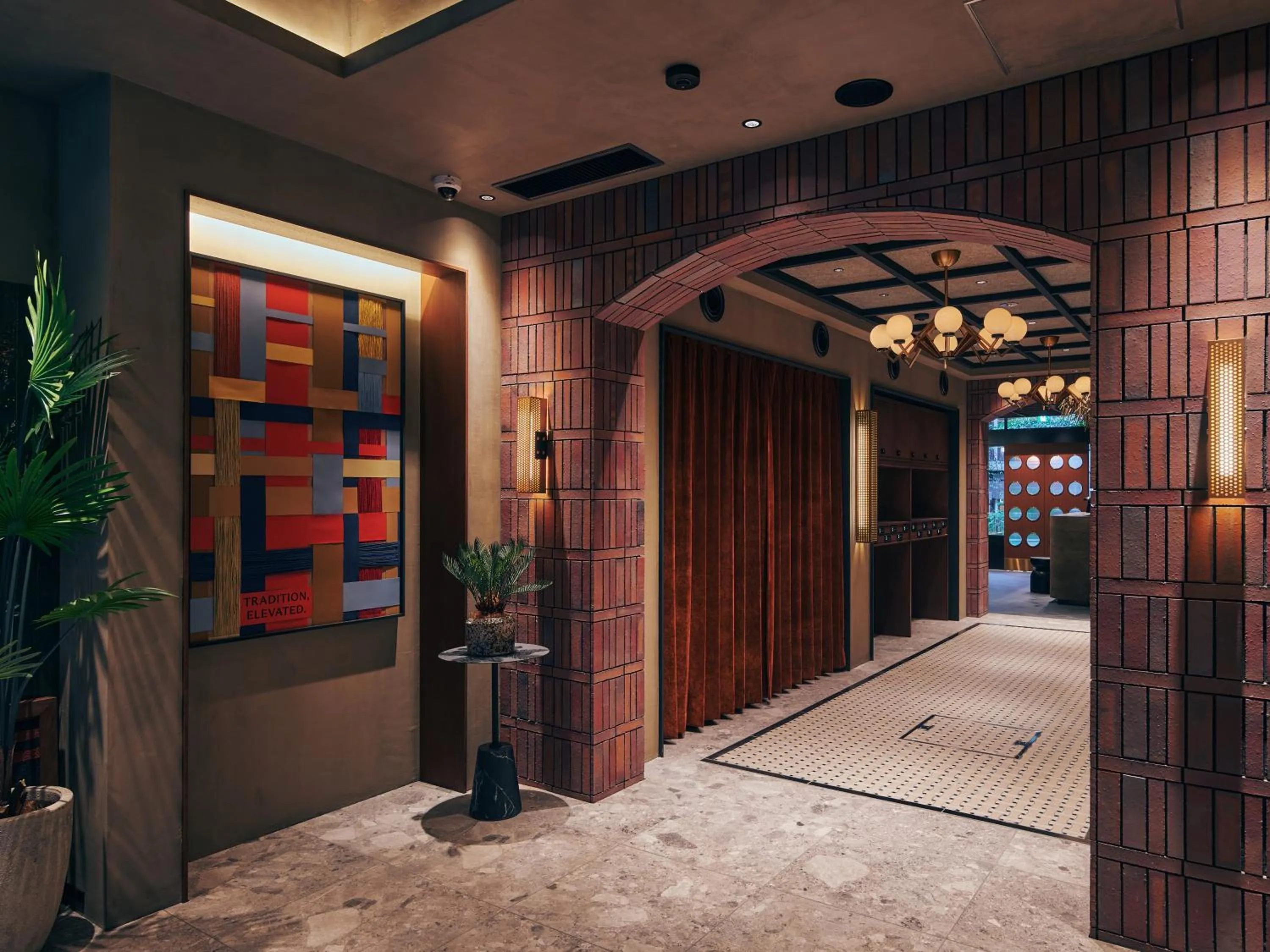 Lobby or reception in STITCH HOTEL Kyoto