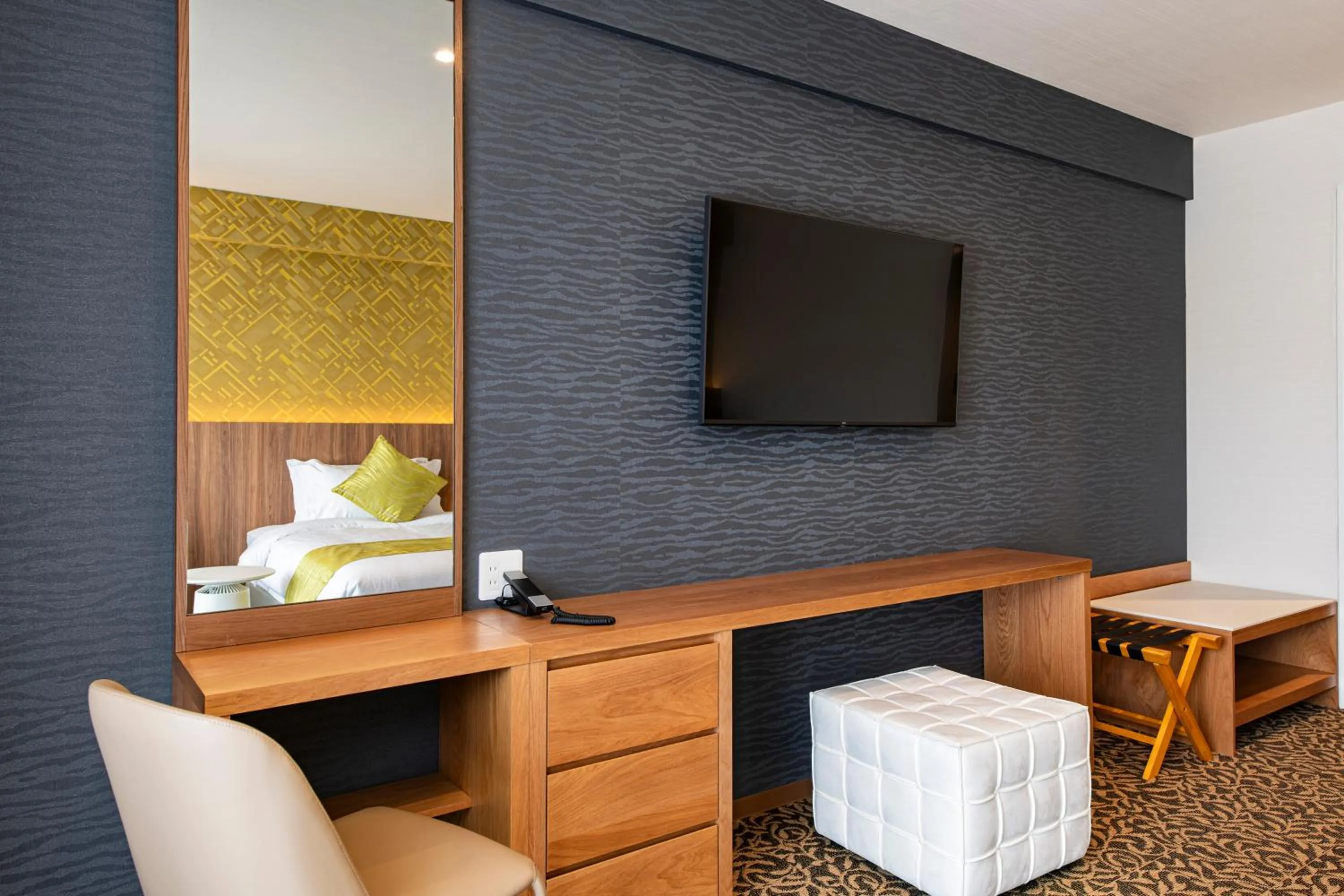 Bed in UE Garden Resort