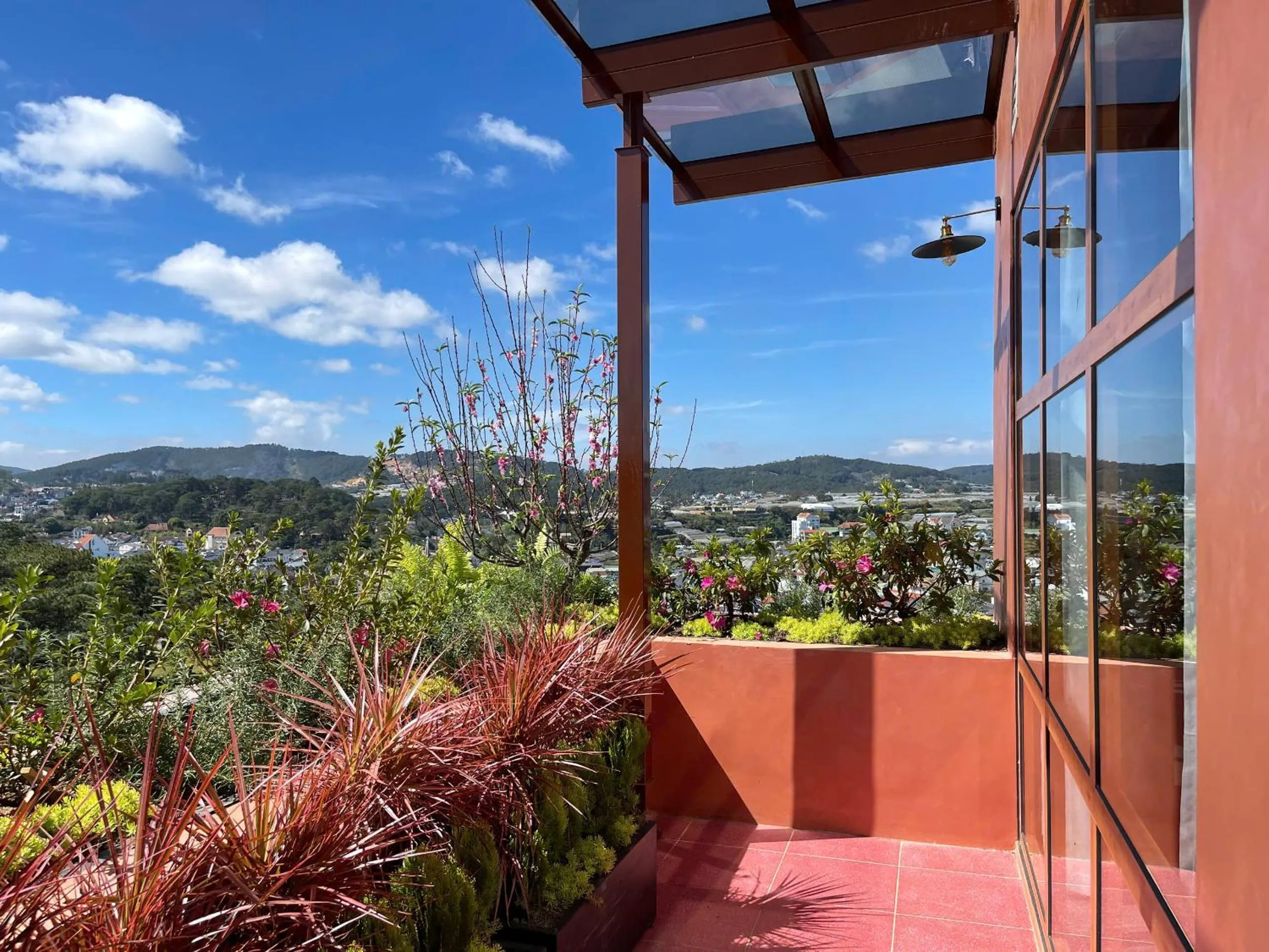 Balcony/Terrace in The Pink Boutique Hotel