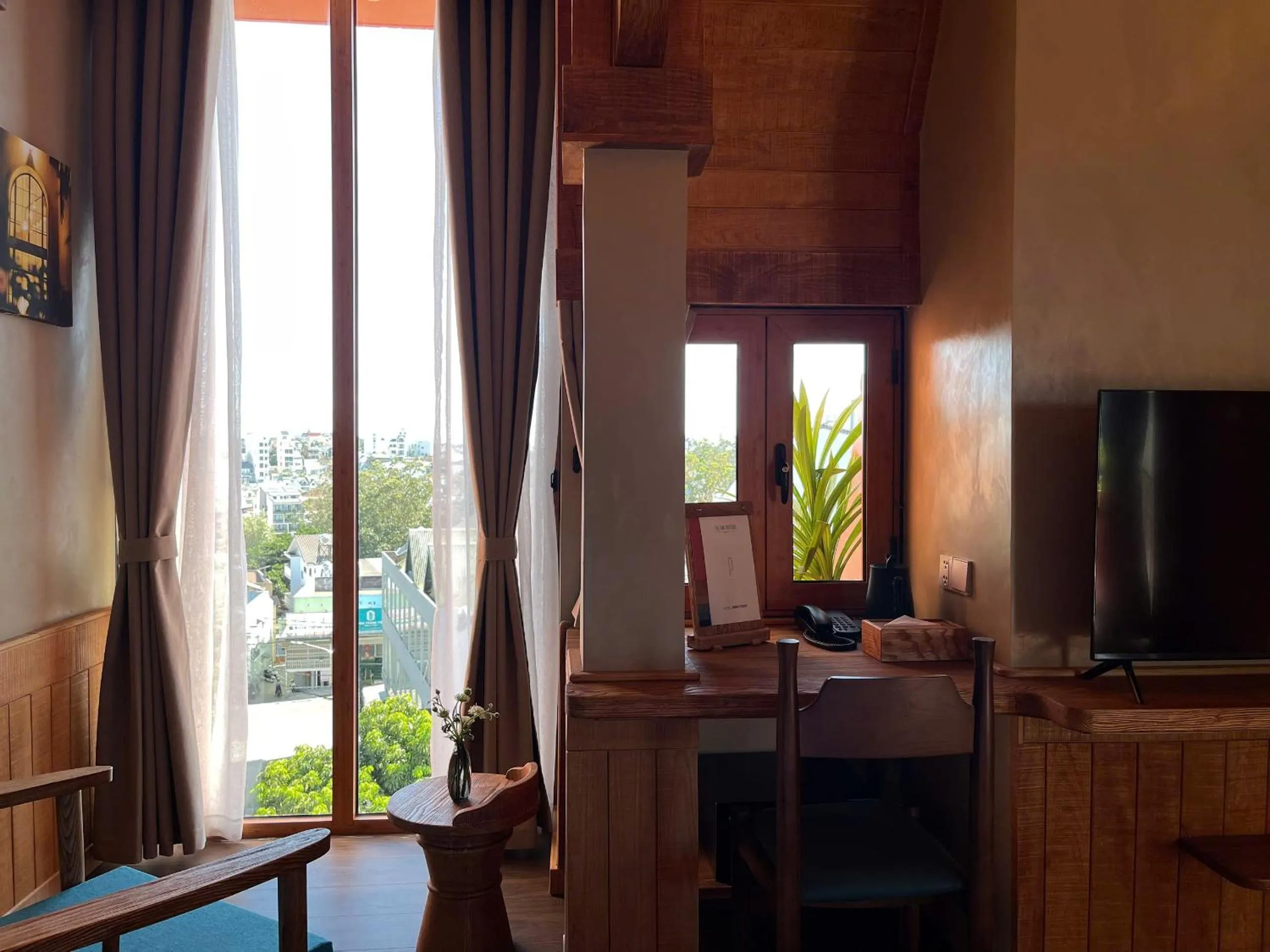 Bedroom in The Pink Boutique Hotel