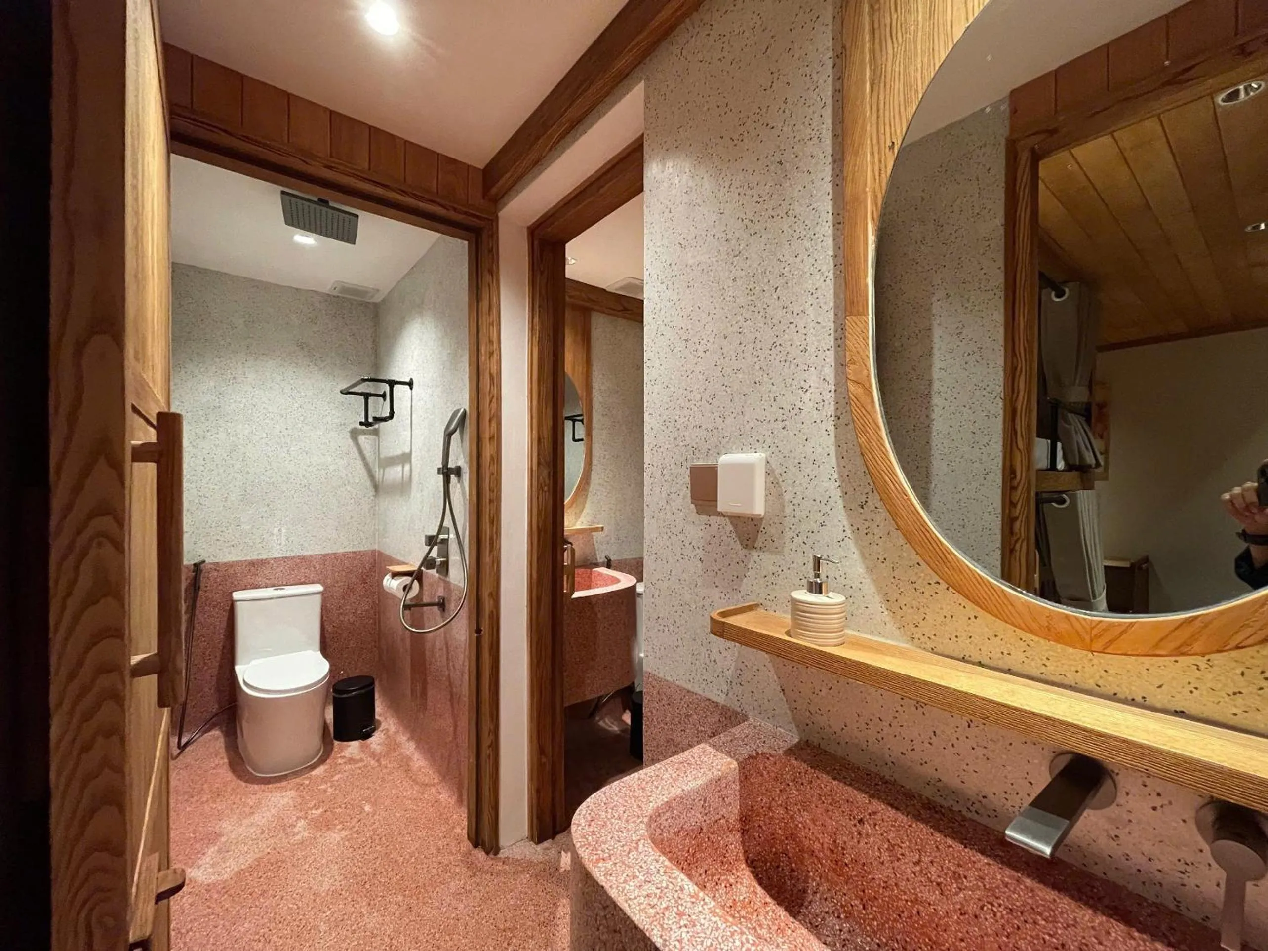 Bathroom in The Pink Boutique Hotel