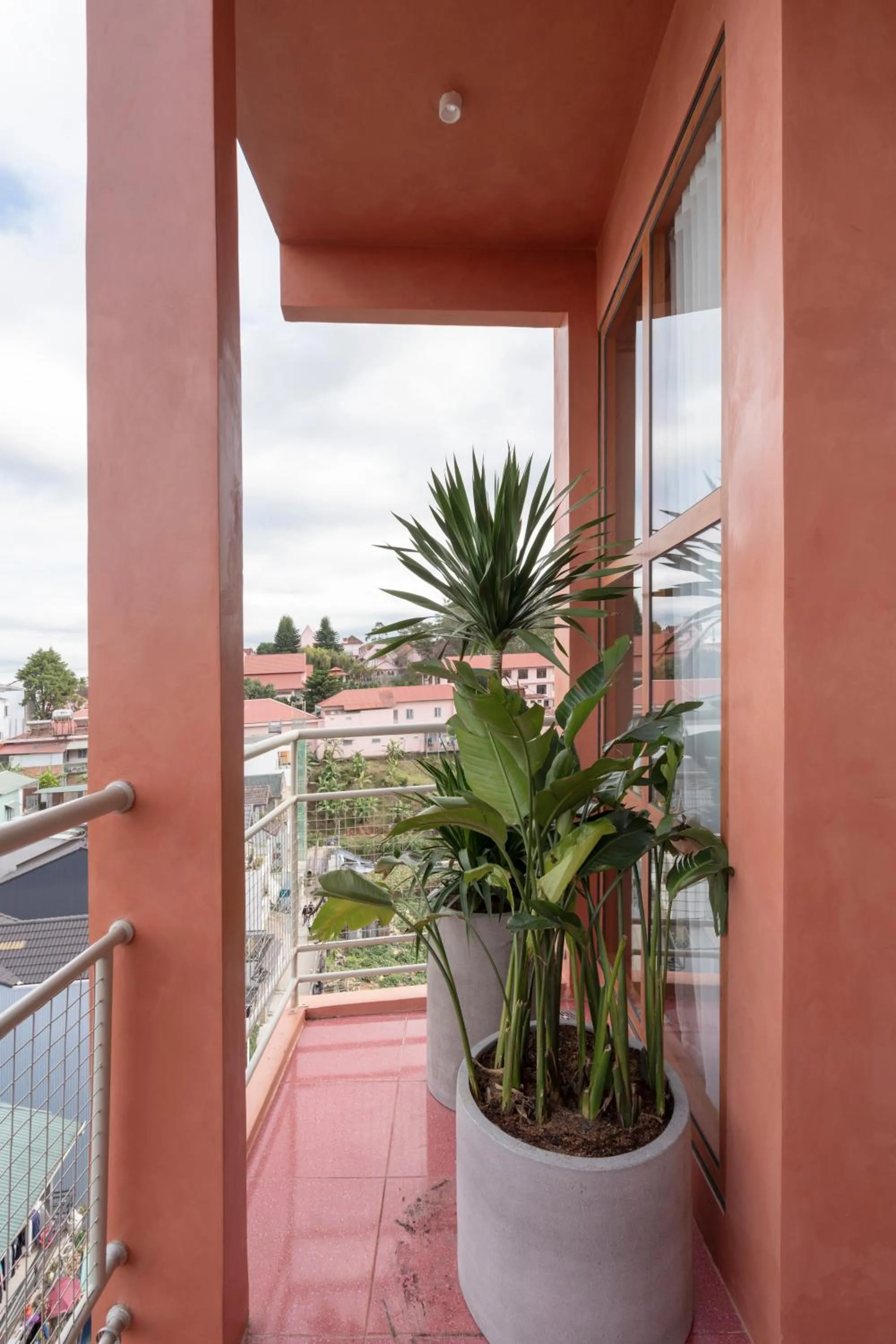 Balcony/Terrace in The Pink Boutique Hotel