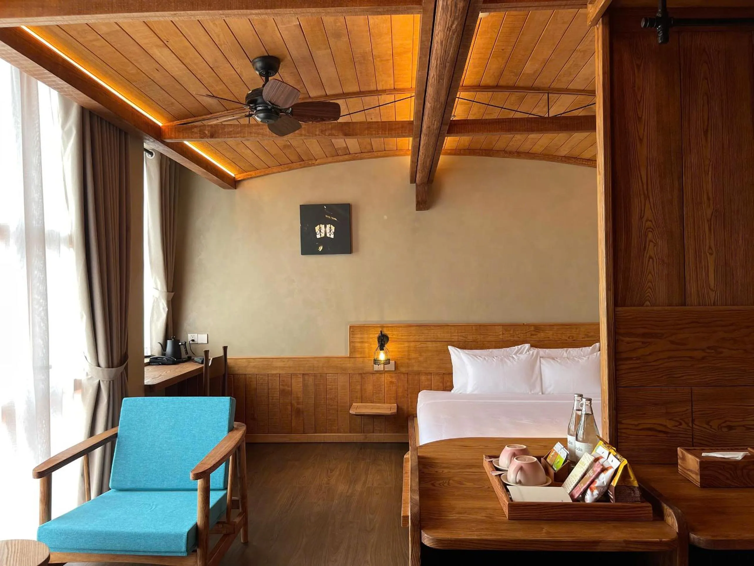 Bedroom, Bed in The Pink Boutique Hotel