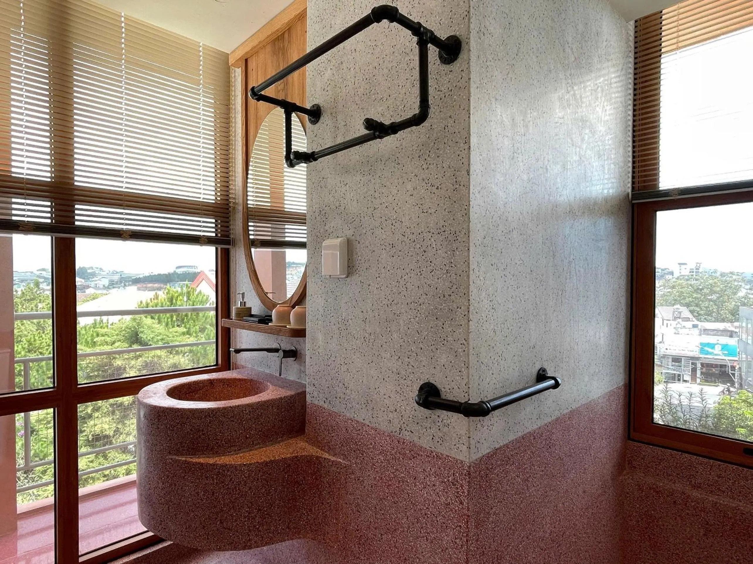 Shower in The Pink Boutique Hotel