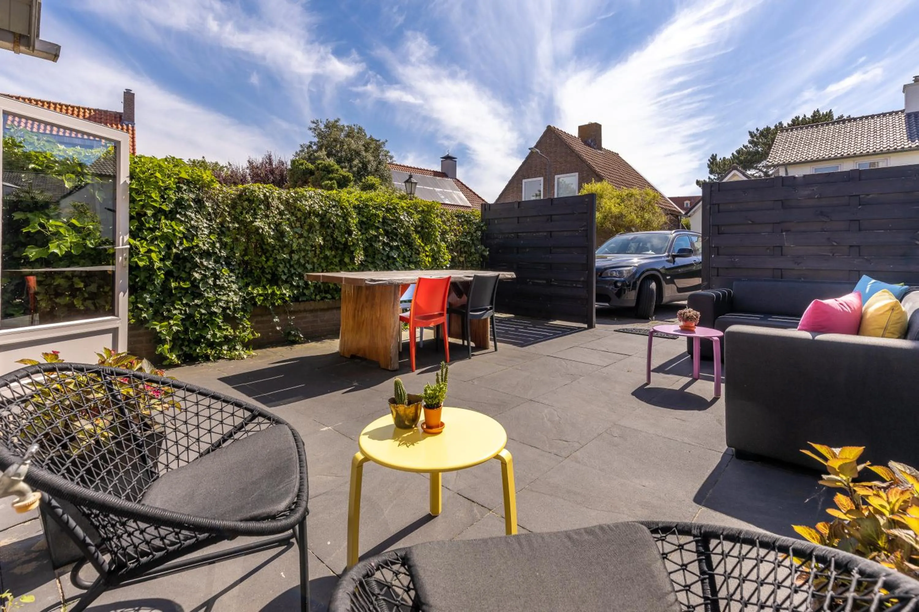 Patio in Hotel Domburg4you