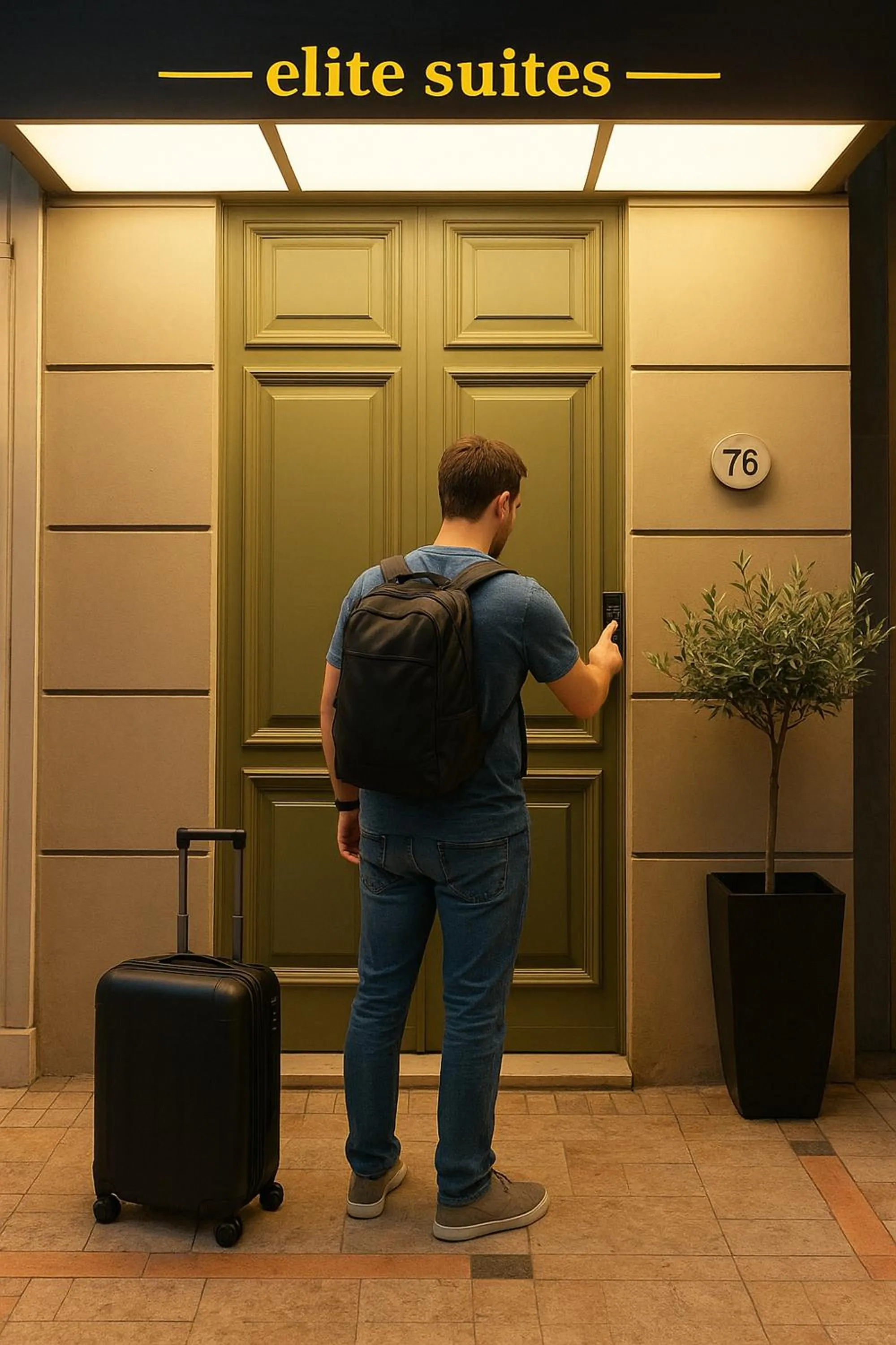 Property building in Elite Patras Suites