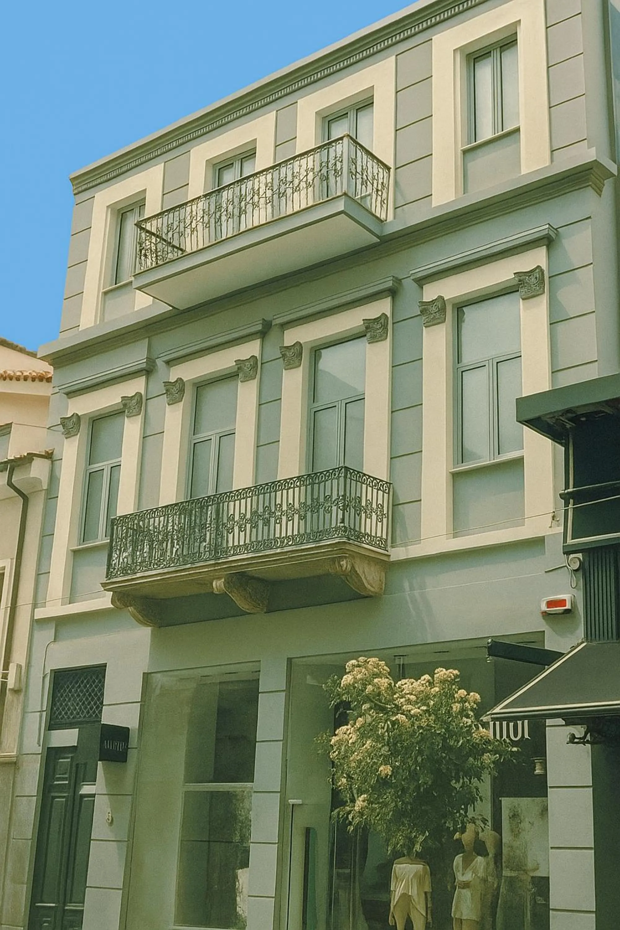 Property building in Elite Patras Suites