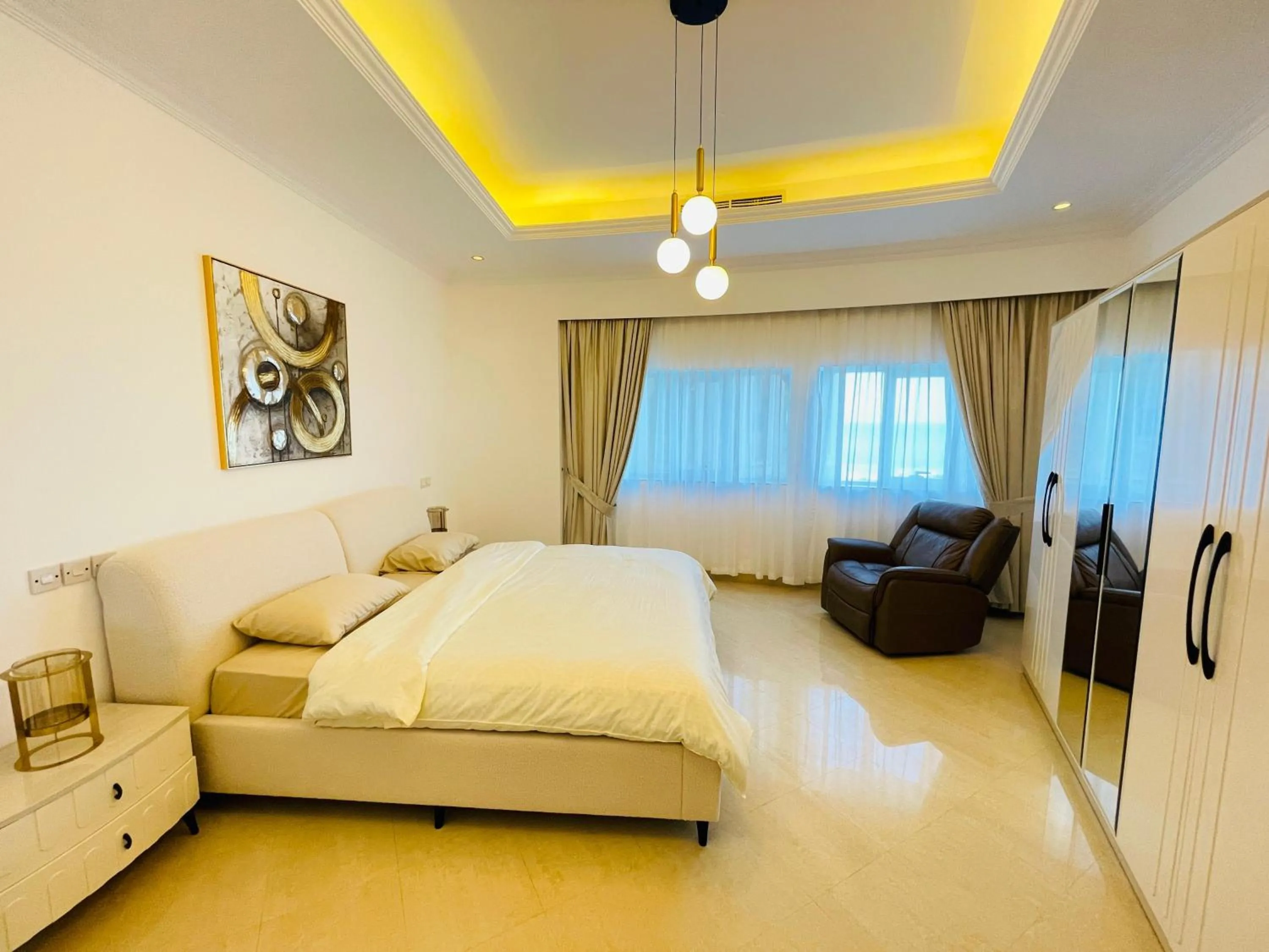 Bed in Al Hamra Residence