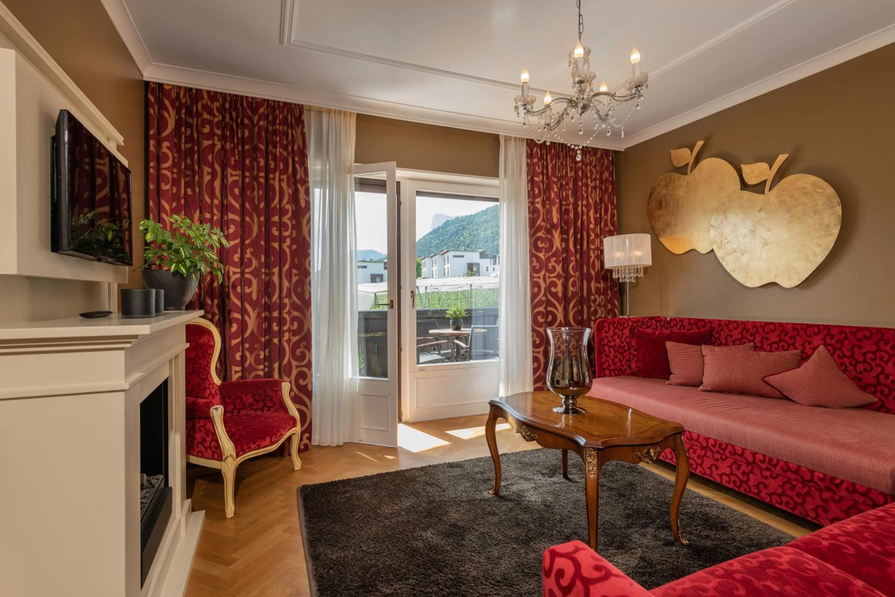 Living room in Tirolensis - Luxury All Inclusive