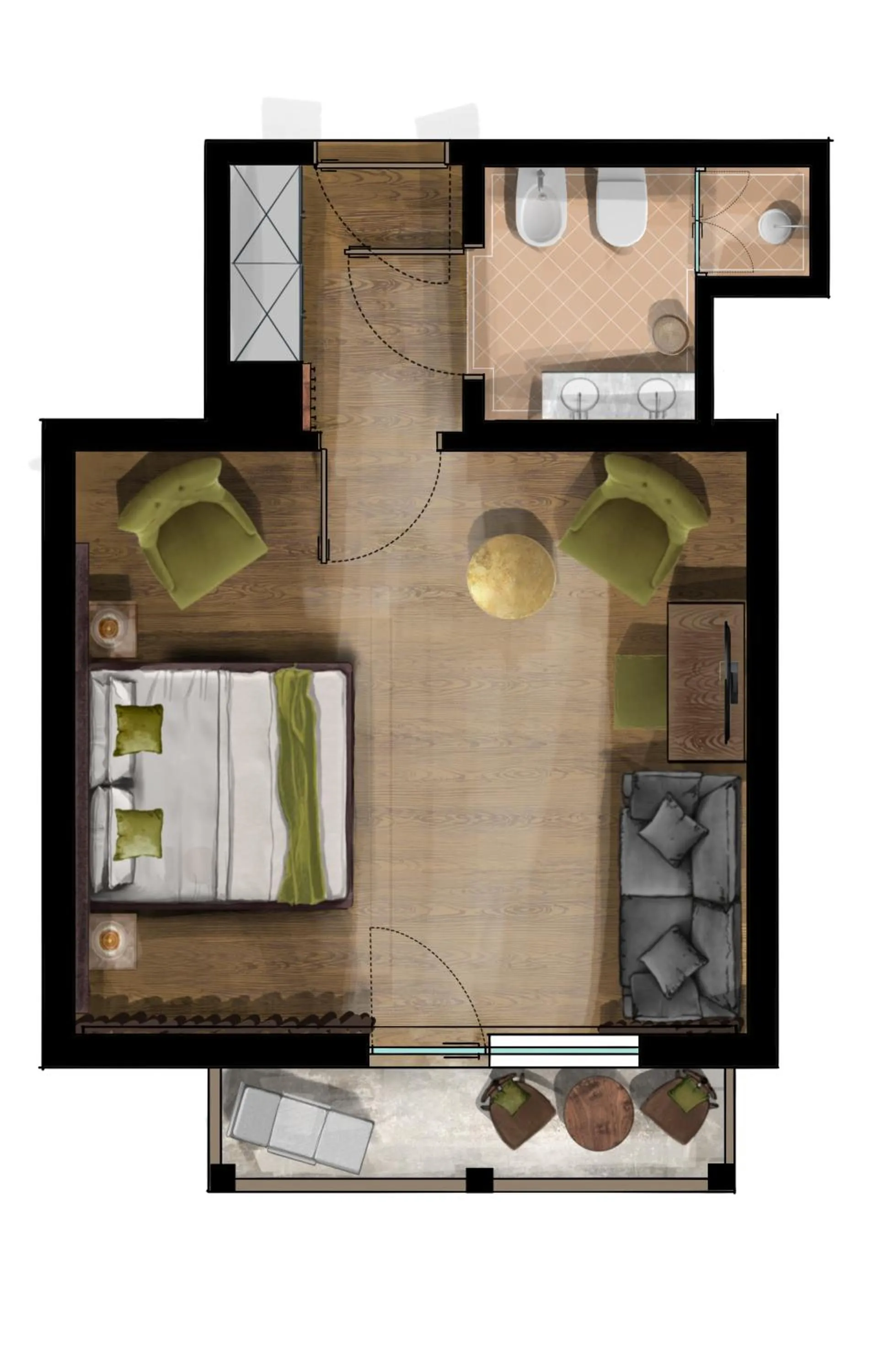 Floor plan in Tirolensis - Luxury All Inclusive