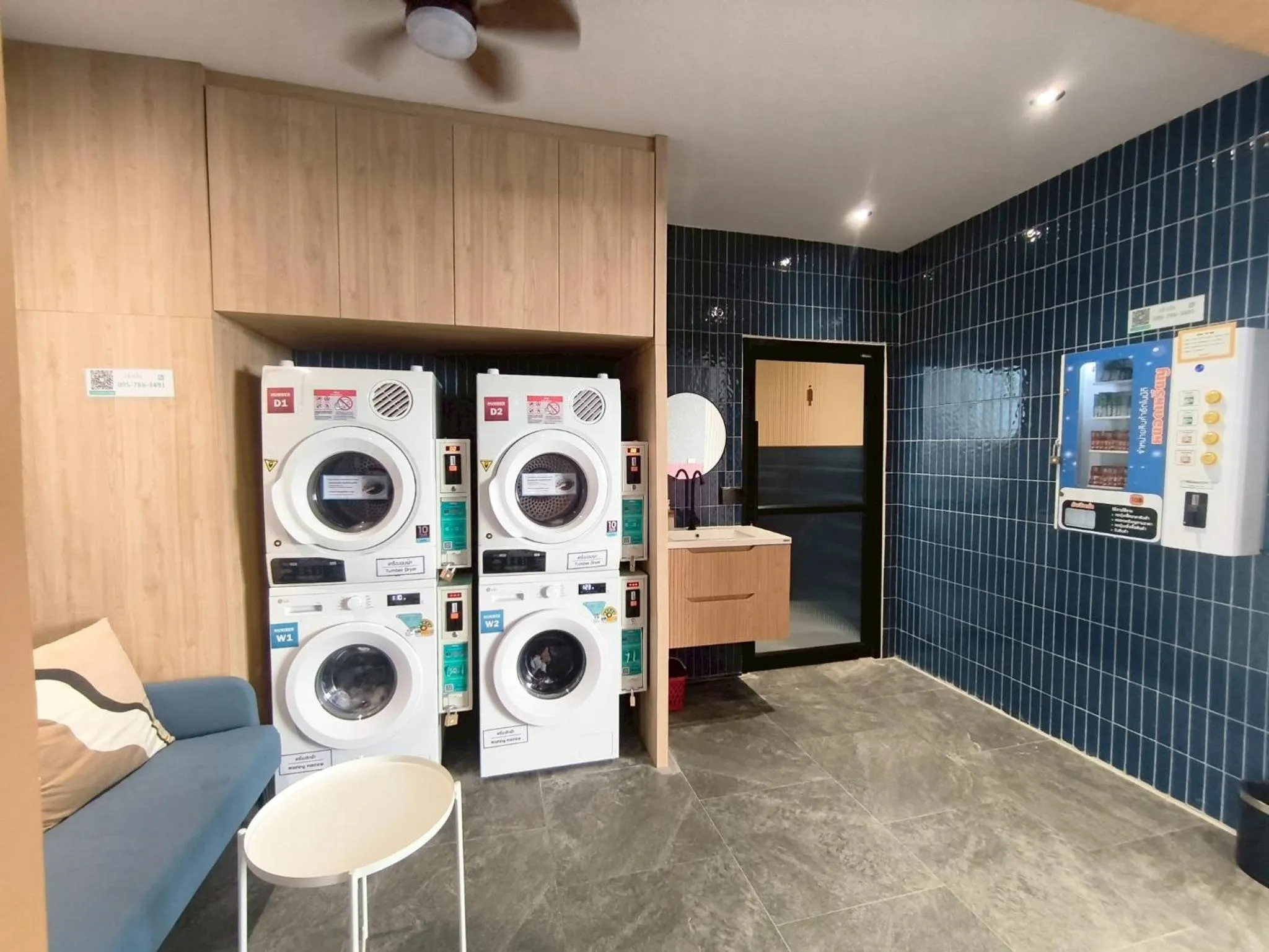 laundry in The Quarter Saphankhwai by UHG