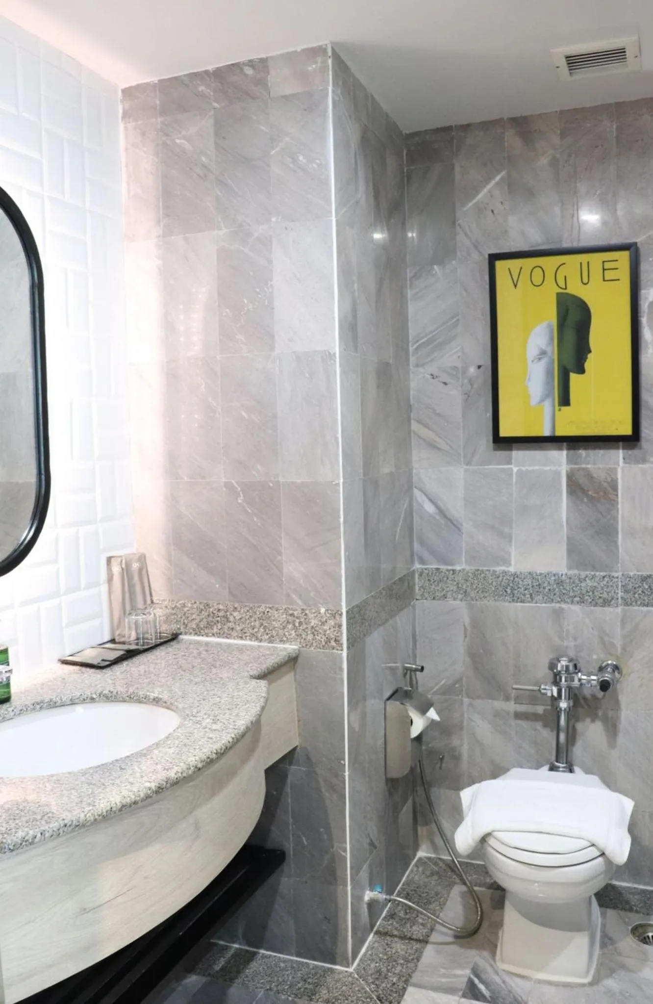 Bathroom in The Quarter Saphankhwai by UHG