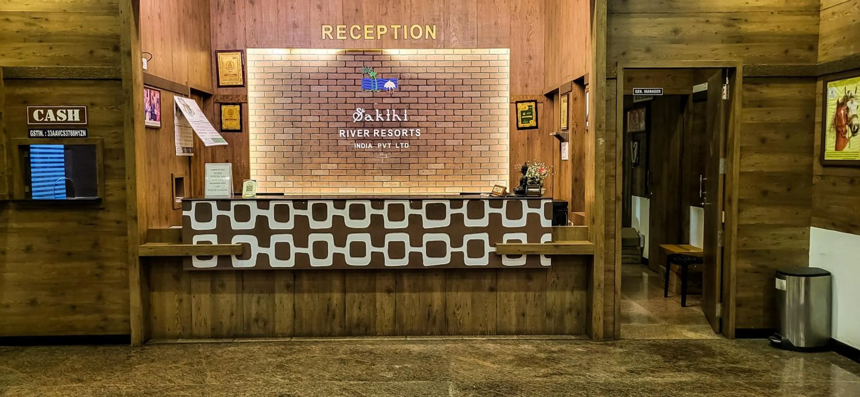 Property building in Sakthi River Resort