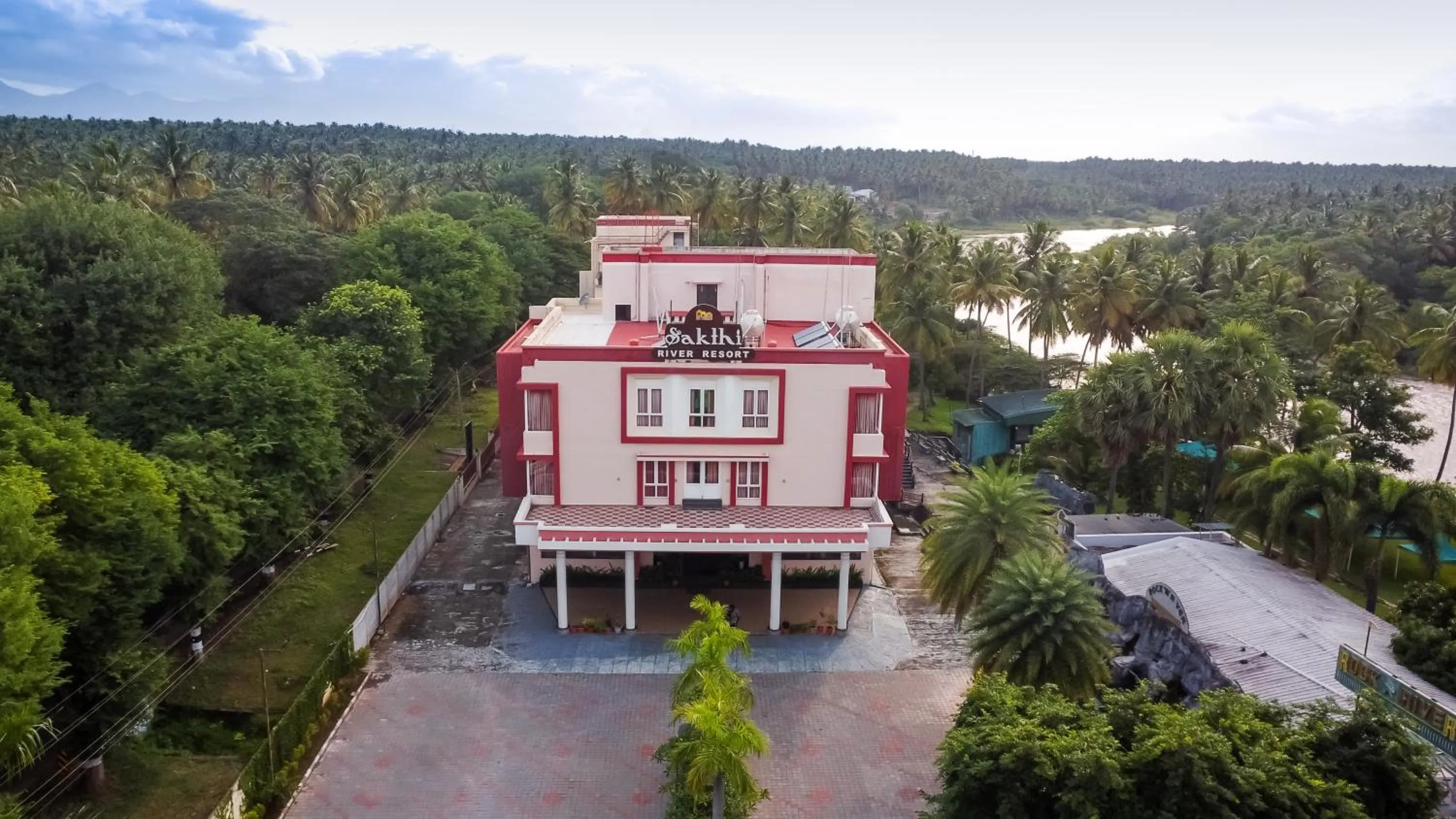 Property building in Sakthi River Resort