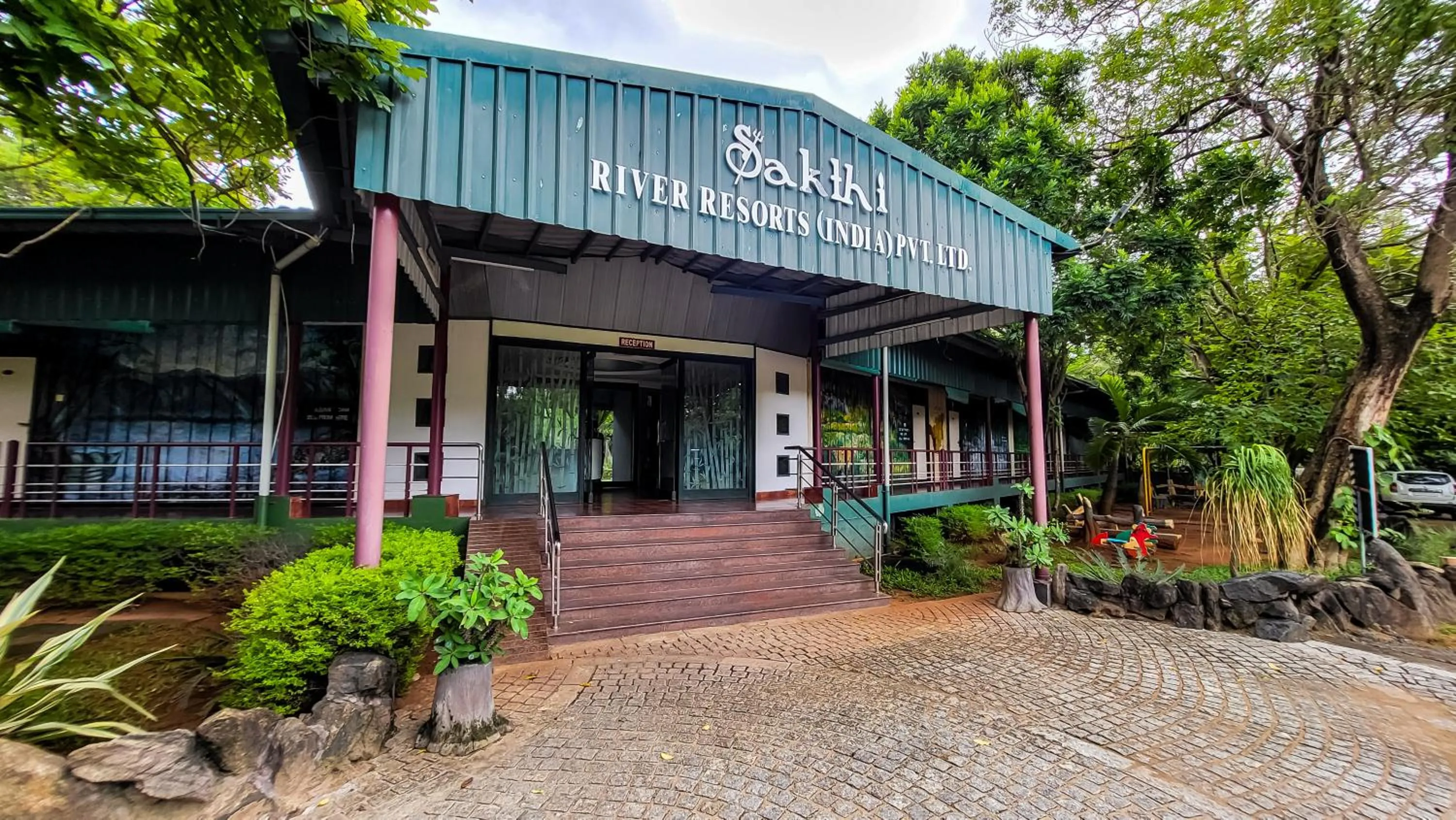 Property building in Sakthi River Resort