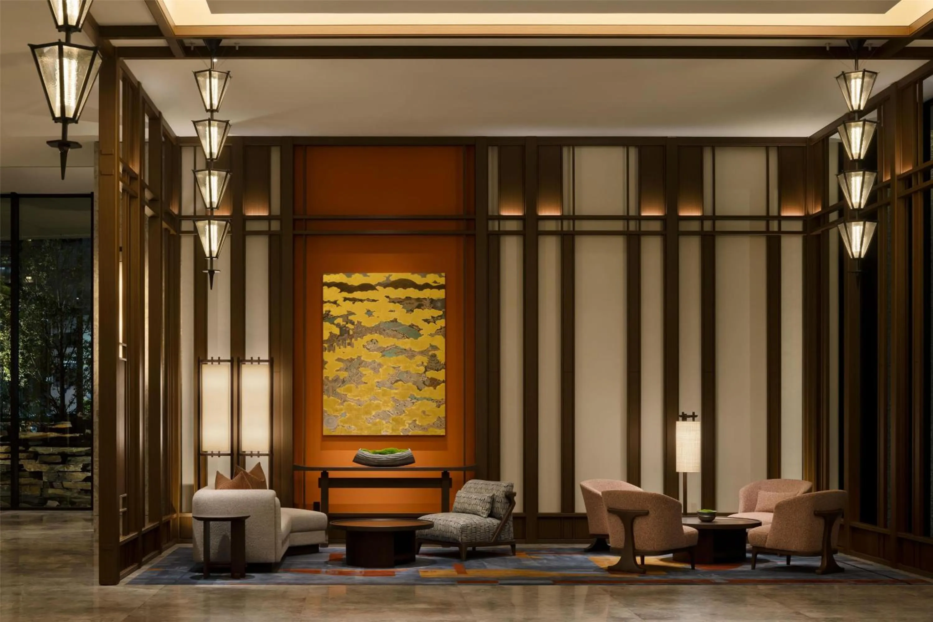 Lobby or reception in Waldorf Astoria Osaka