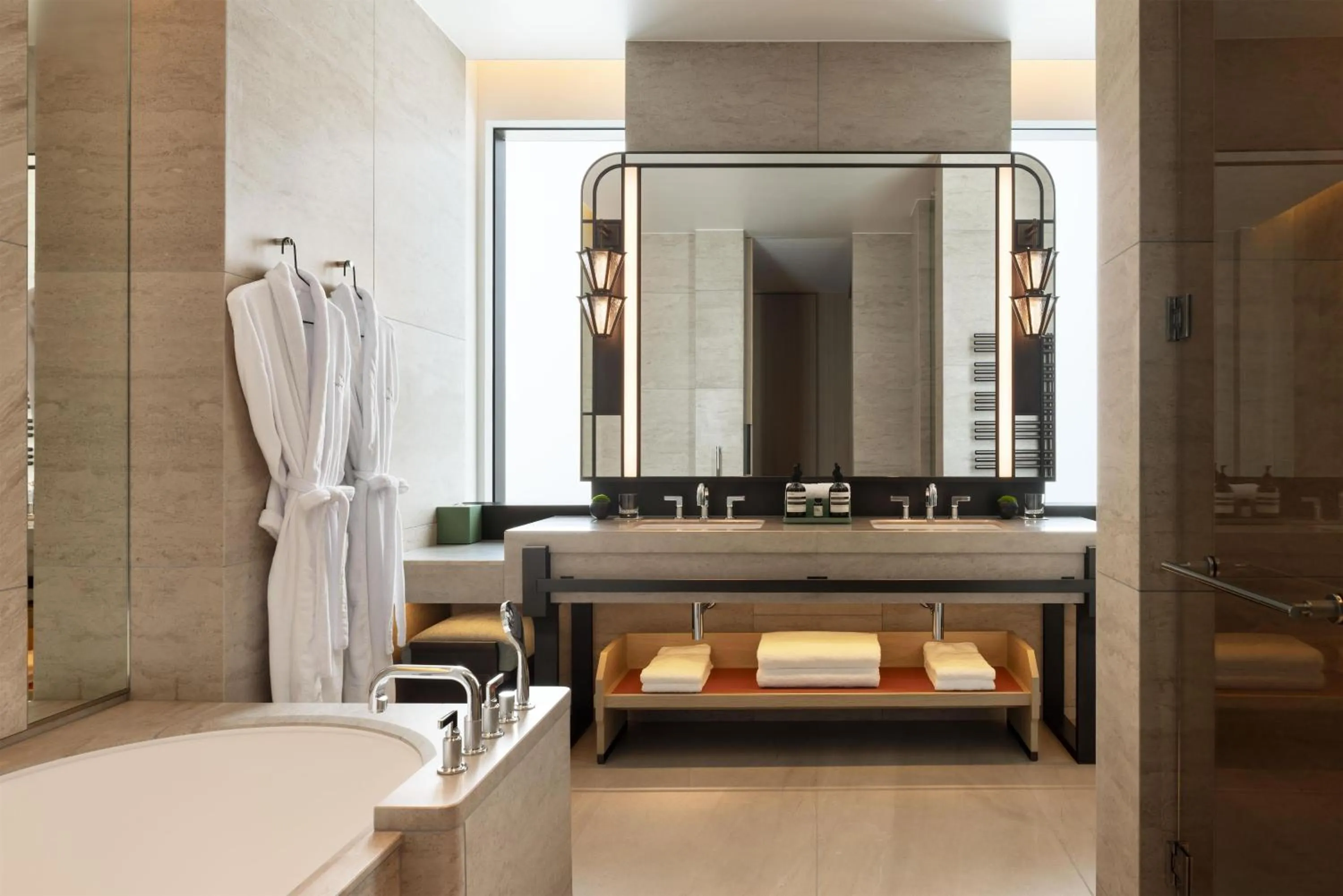 Bathroom in Waldorf Astoria Osaka
