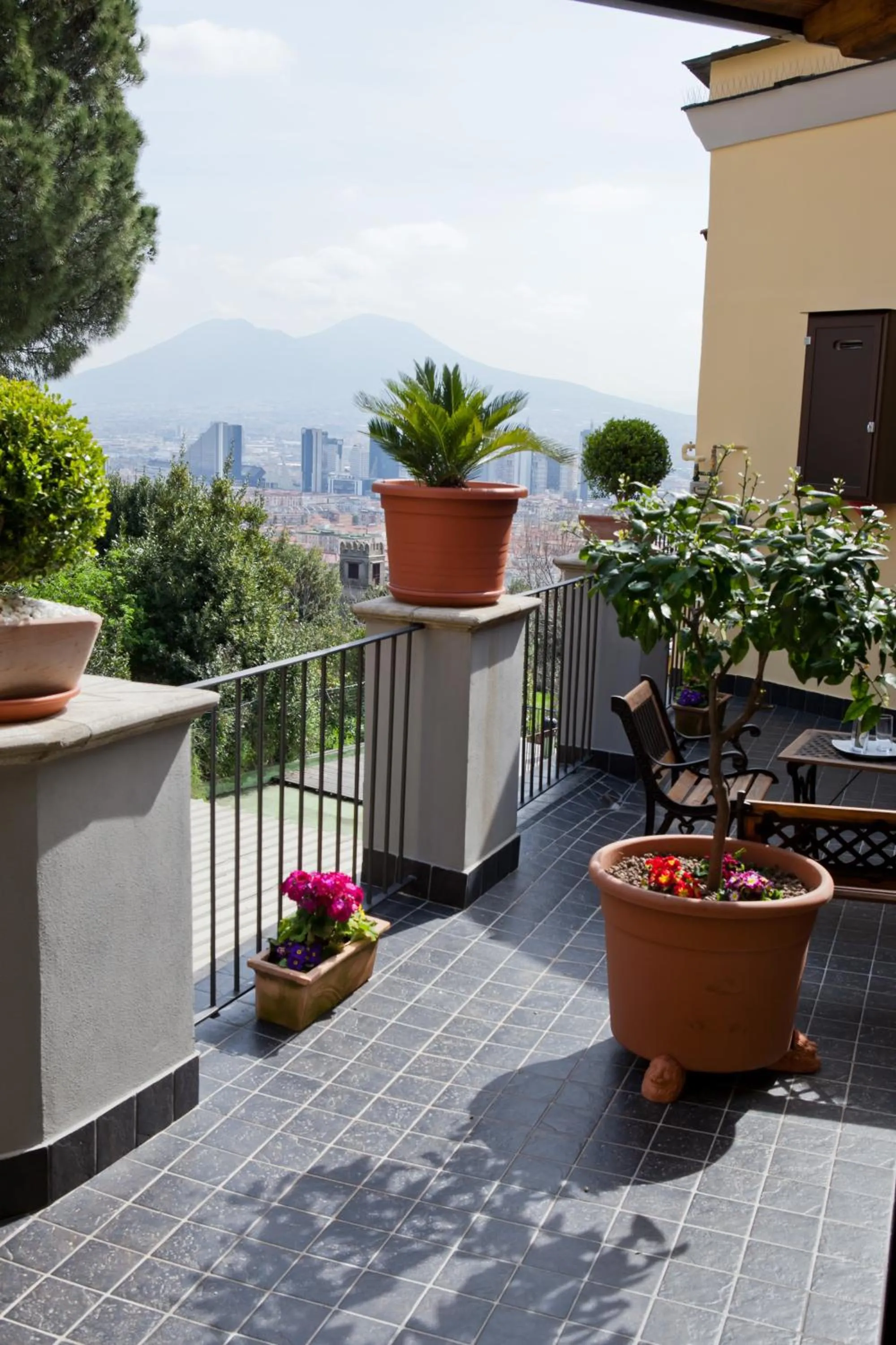 Balcony/Terrace in B&B La Veduta