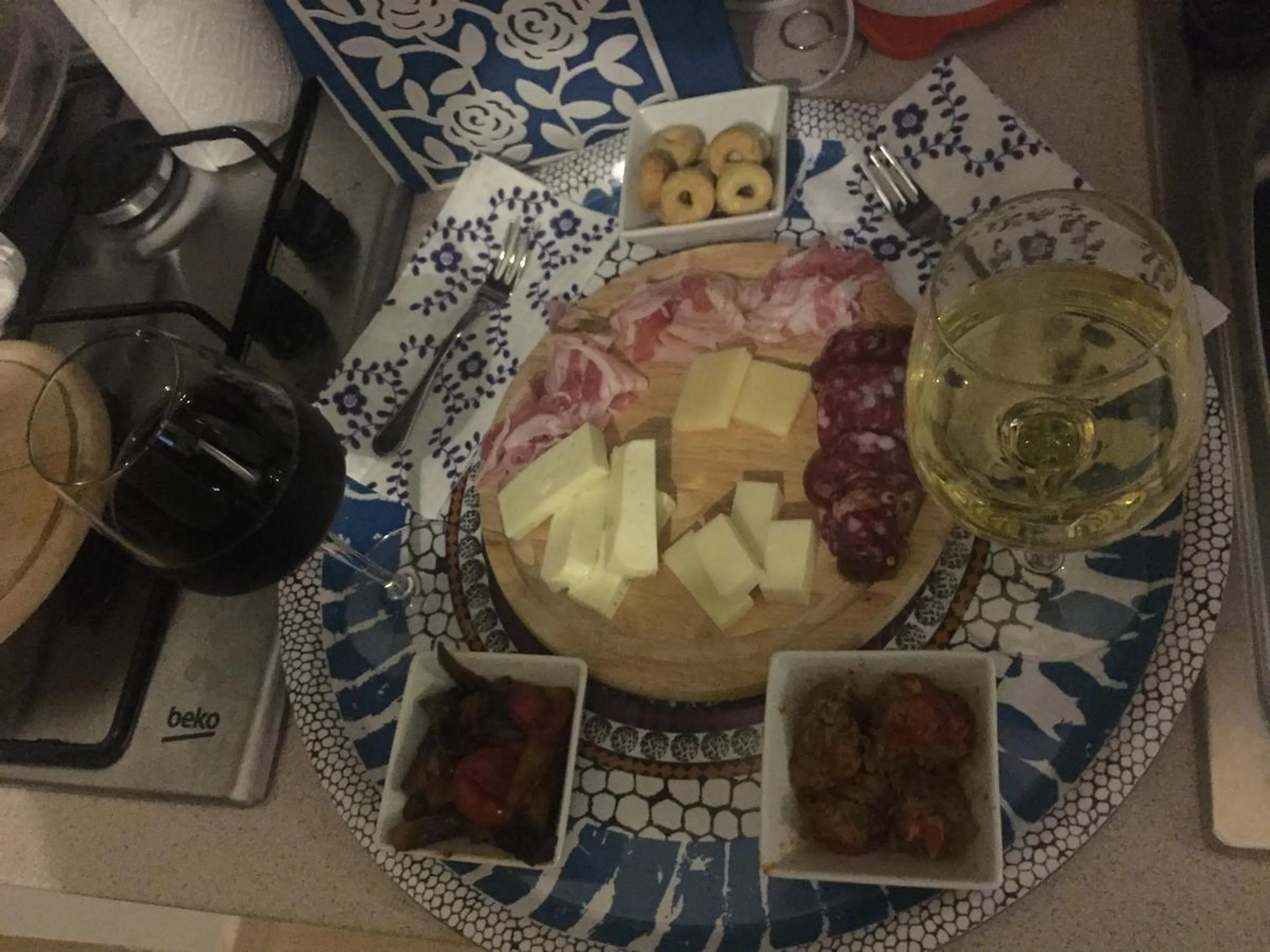 Food and drinks in B&B La Veduta