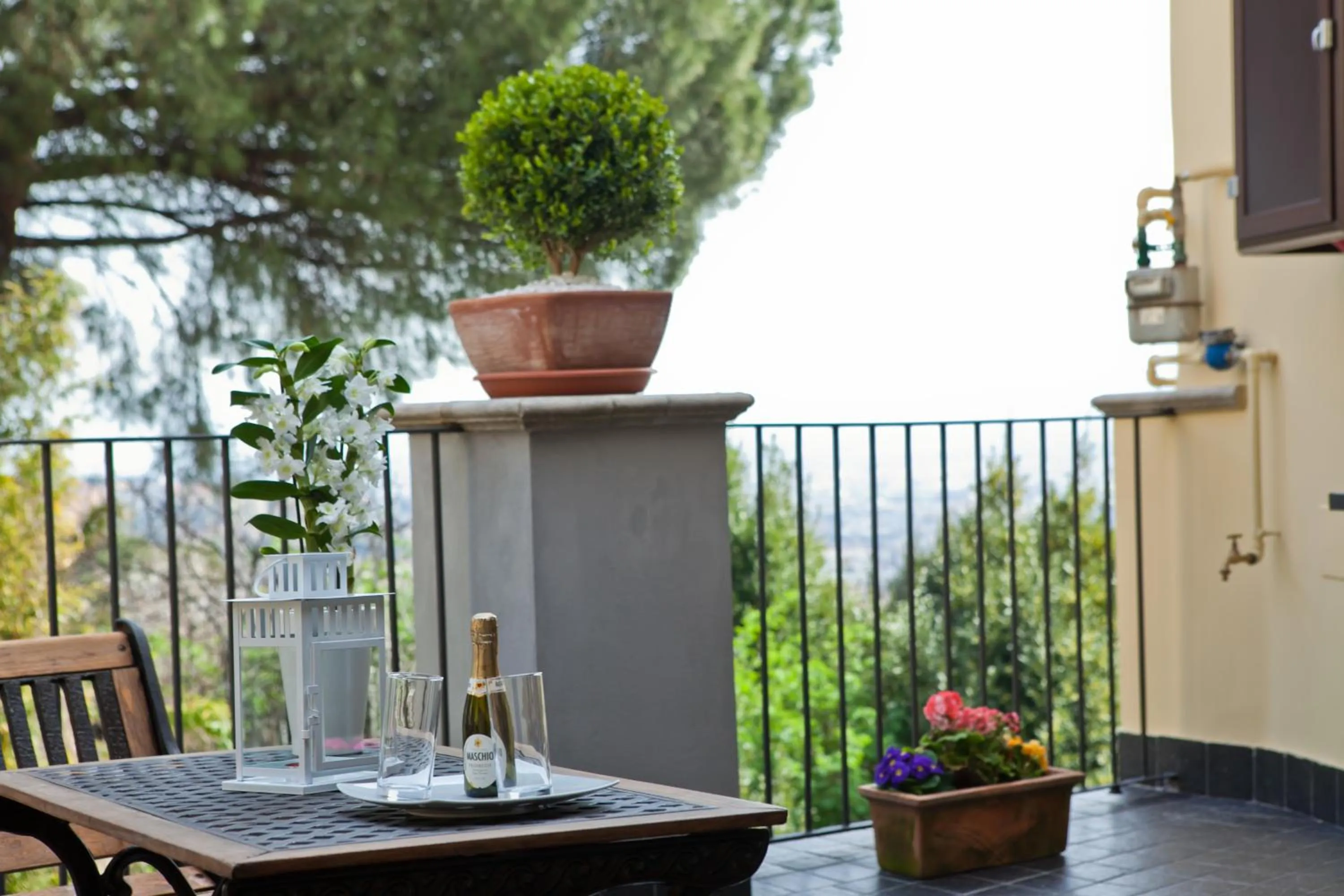Balcony/Terrace in B&B La Veduta