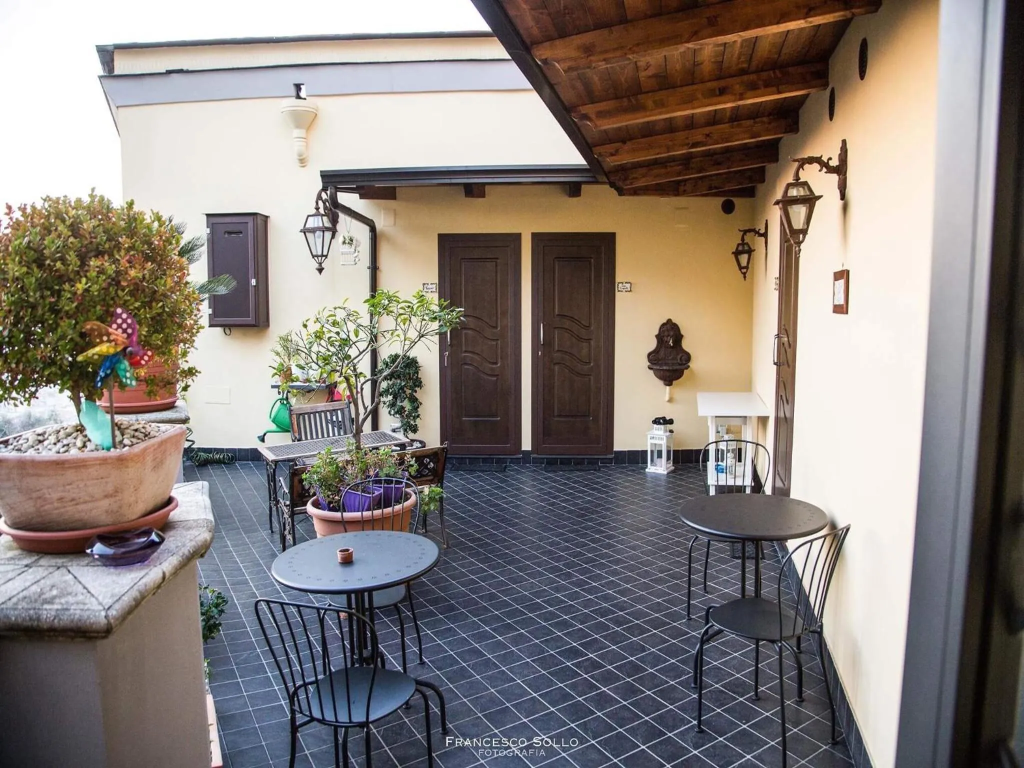 Balcony/Terrace in B&B La Veduta