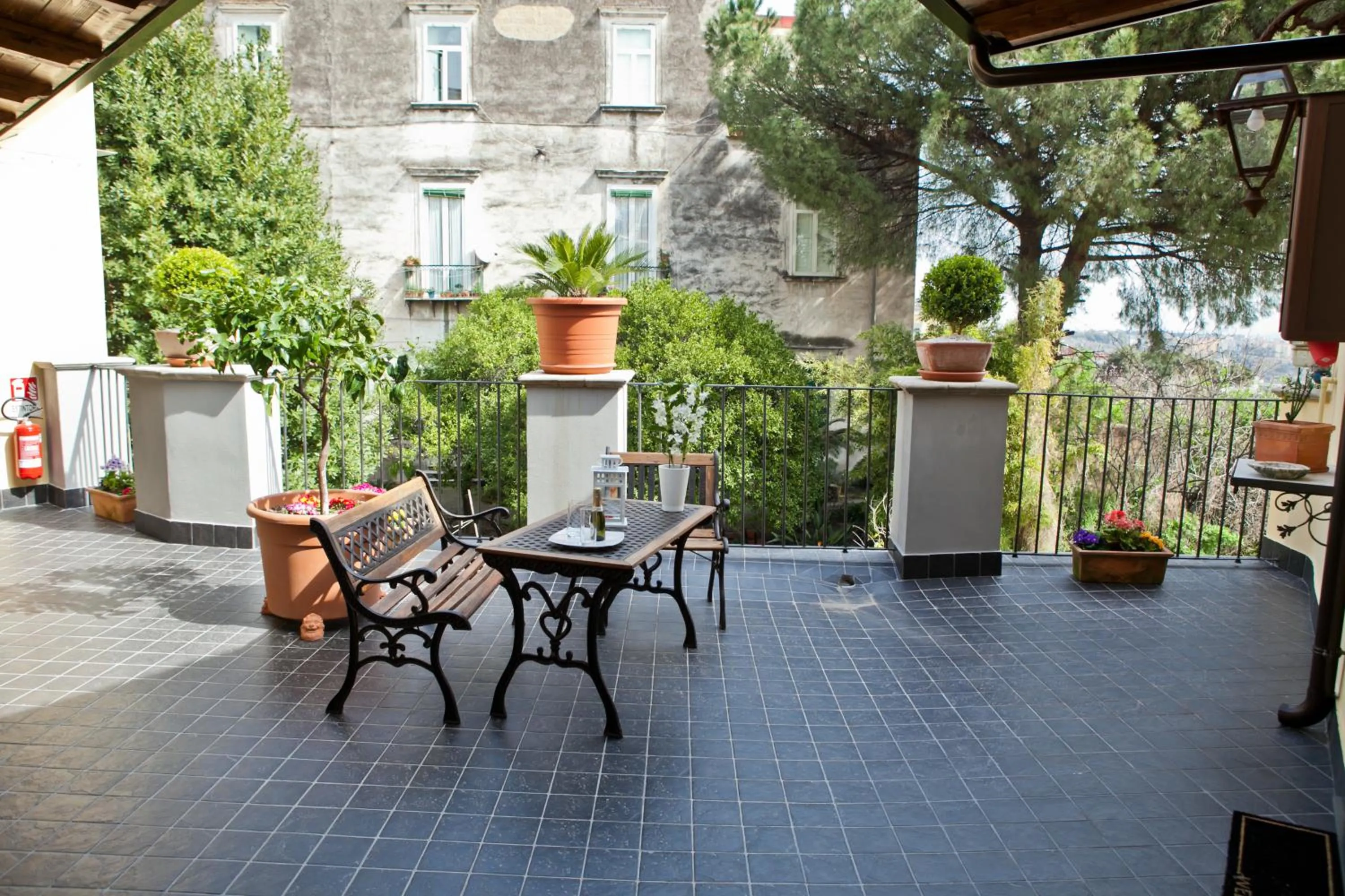 Balcony/Terrace in B&B La Veduta