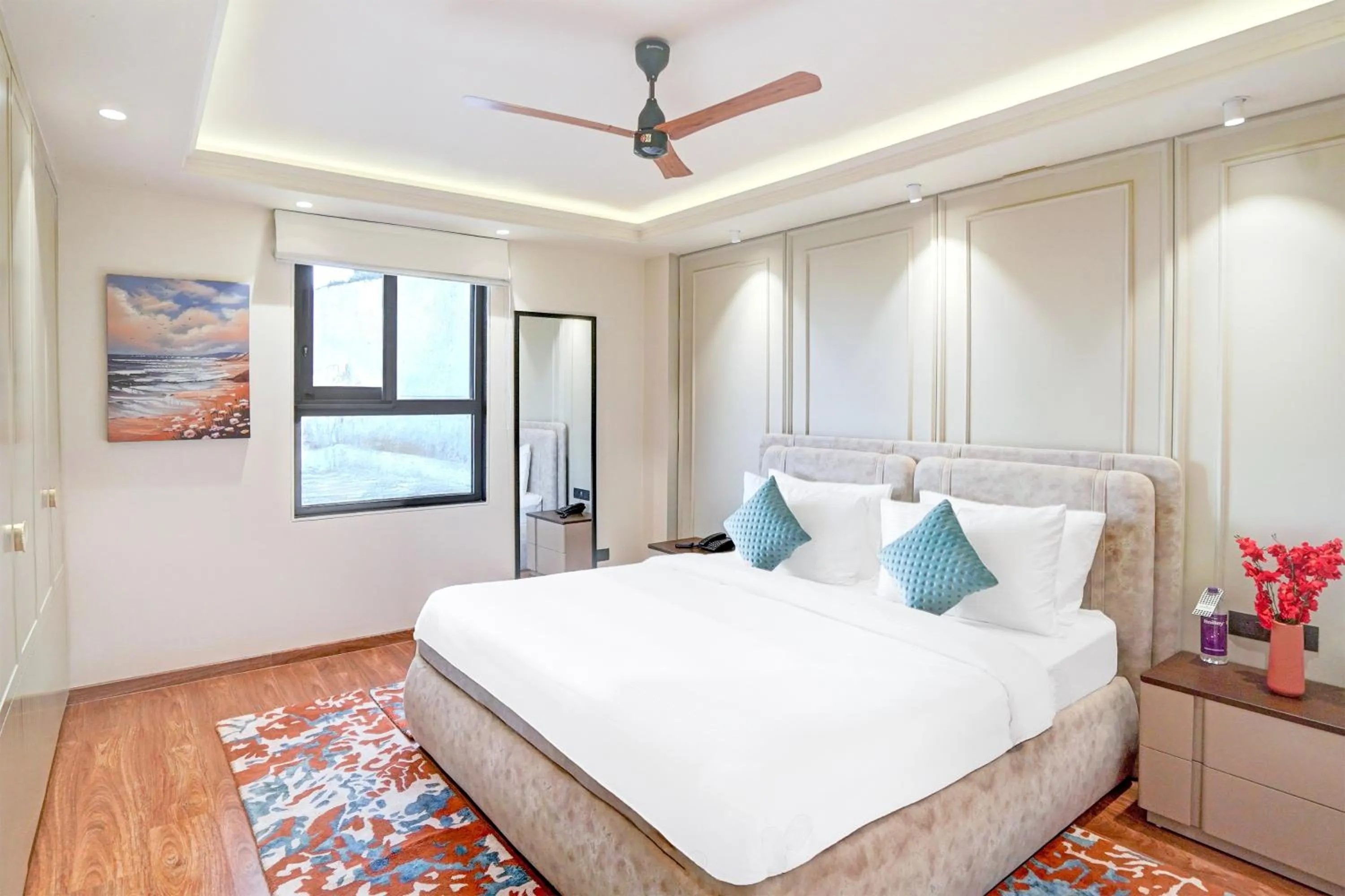 Bedroom, Bed in Sunday by CheckIn Premium 5 BHK Villa Mihika, Shimla