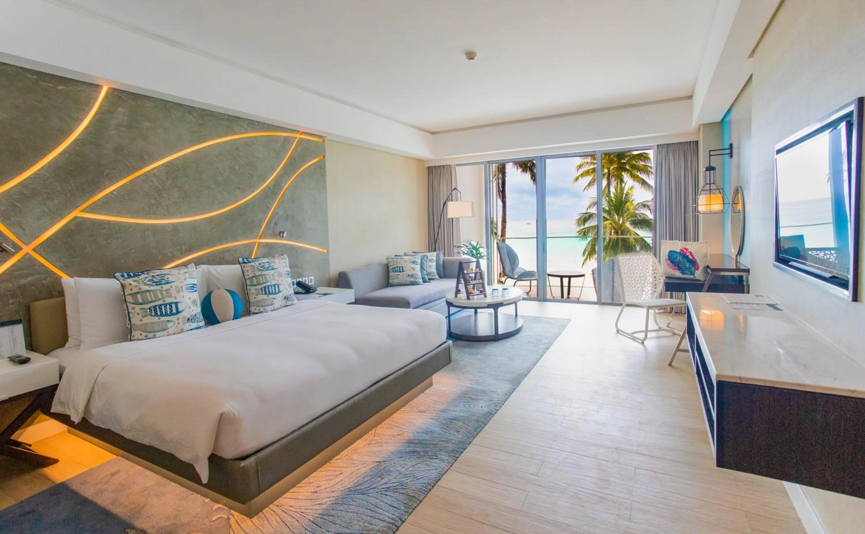 Bed in The Lind Boracay