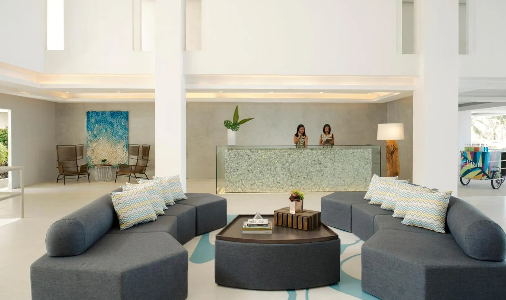 Lobby or reception in The Lind Boracay