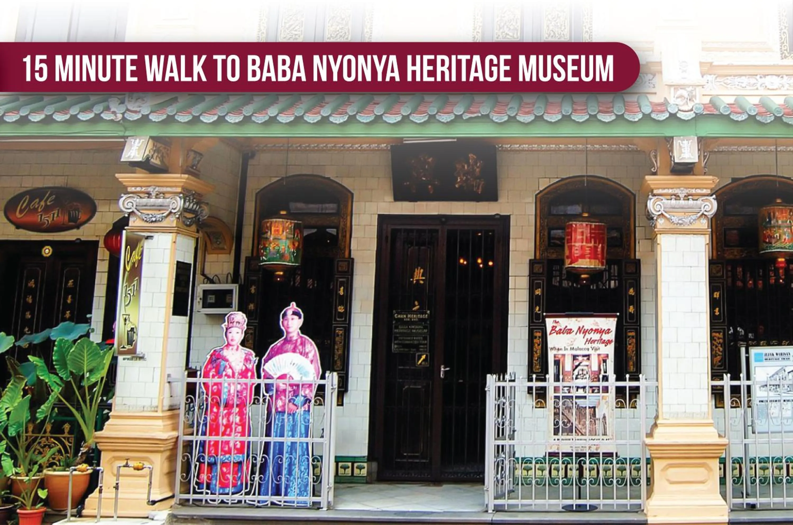 Nearby landmark in Imperial Heritage Hotel Melaka I City Centre I Free Wifi I Free Parking l Free Club Lounge Access