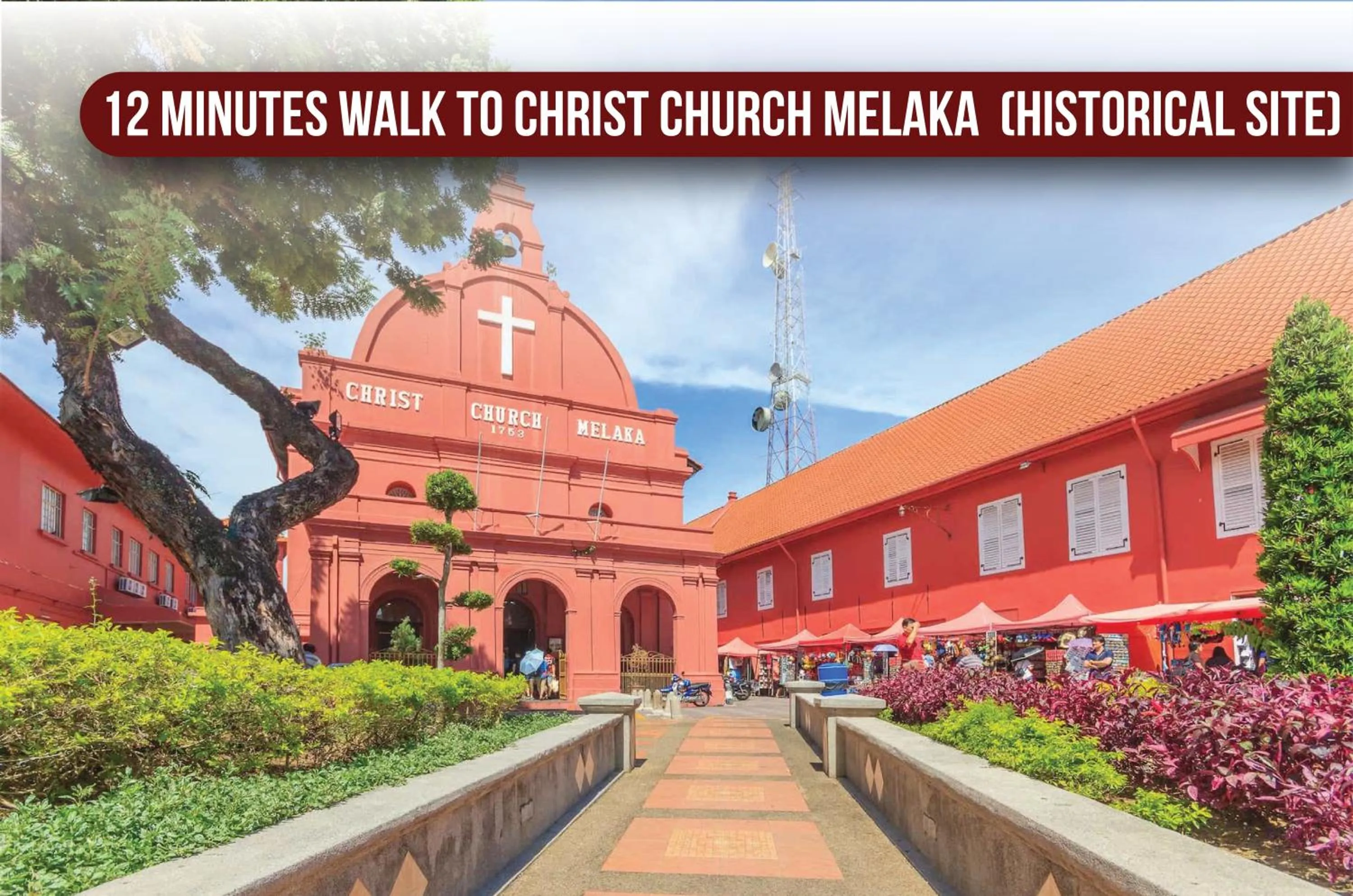 Nearby landmark in Imperial Heritage Hotel Melaka I City Centre I Free Wifi I Free Parking l Free Club Lounge Access