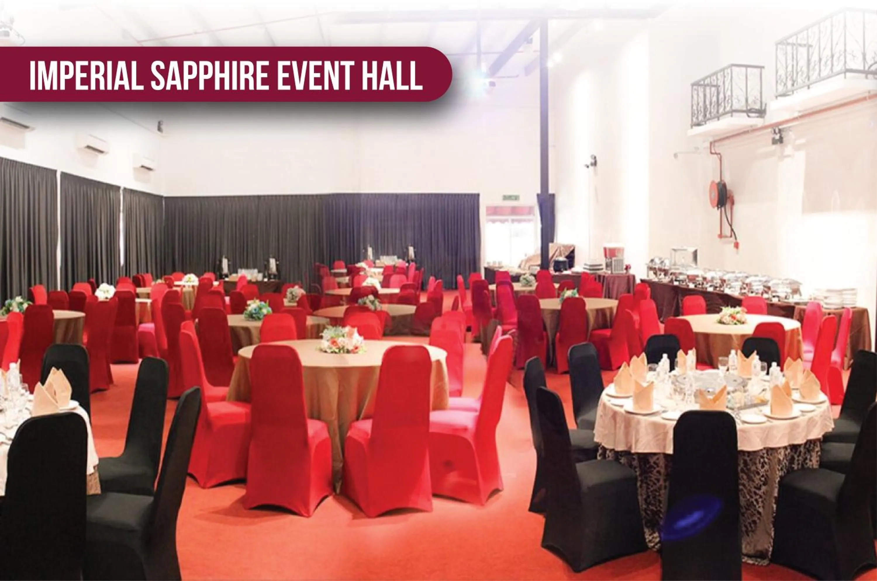 Banquet/Function facilities in Imperial Heritage Hotel Melaka I City Centre I Free Wifi I Free Parking l Free Club Lounge Access