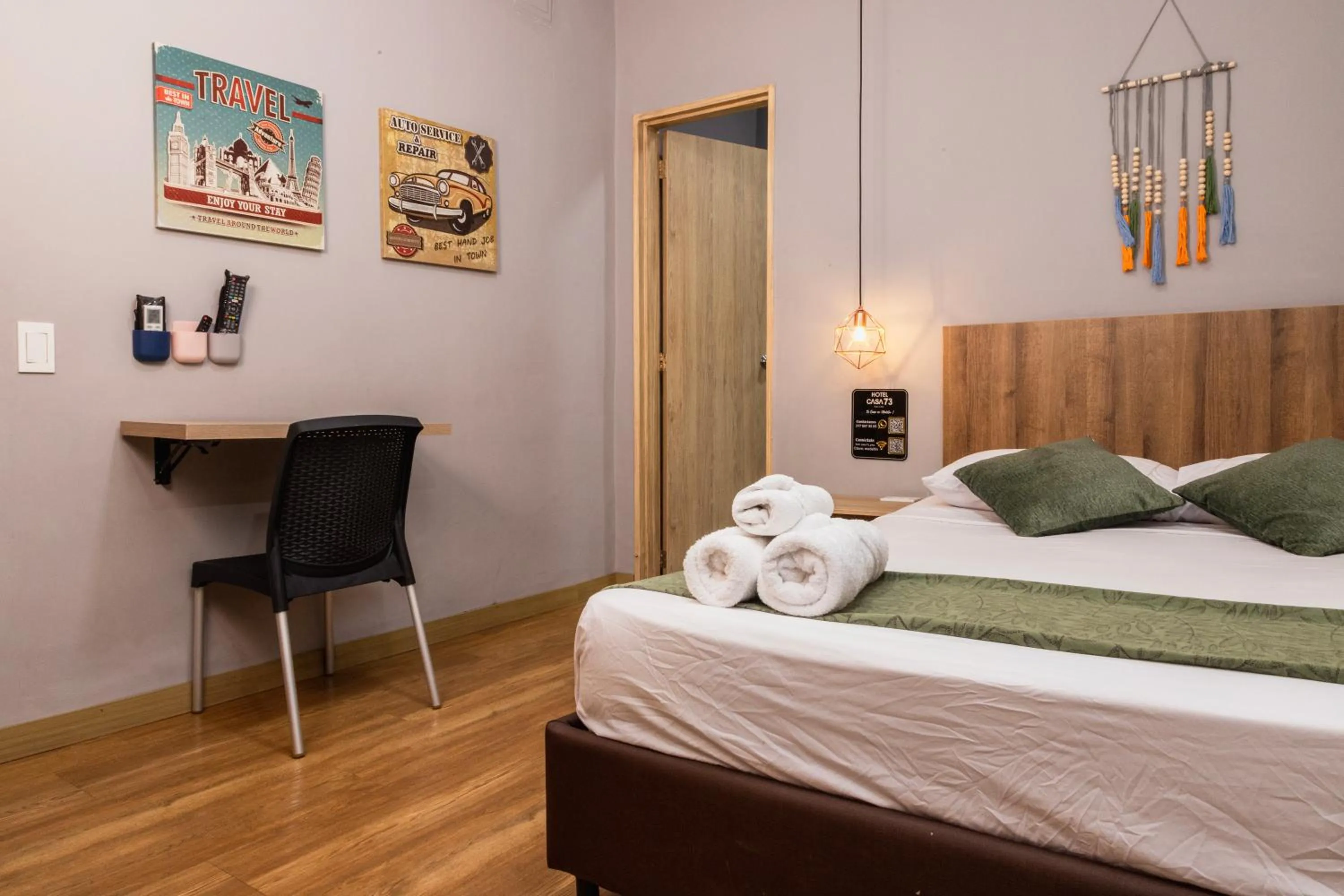 Bed in Hotel Casa 73 Deluxe