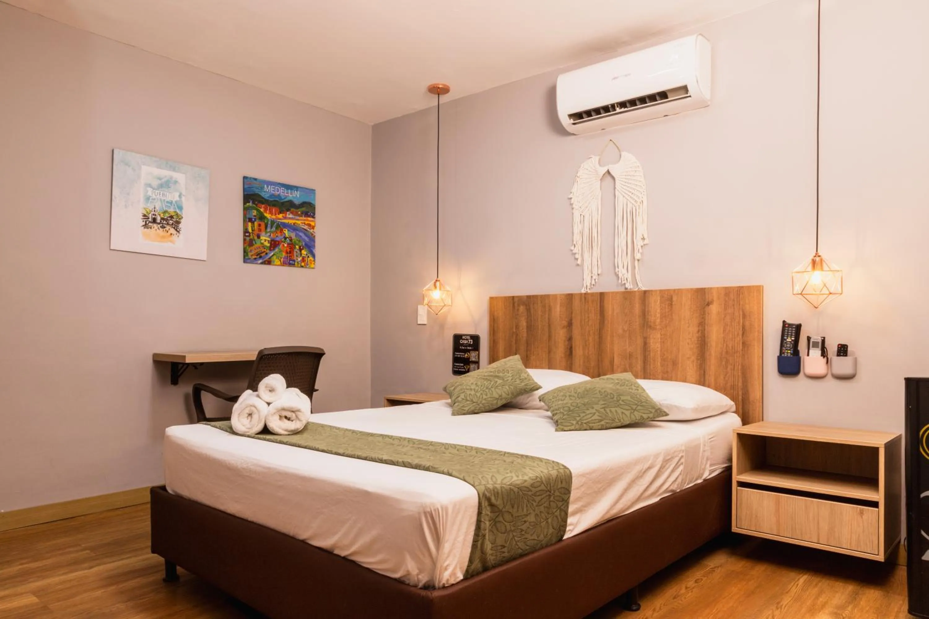 Bed in Hotel Casa 73 Deluxe