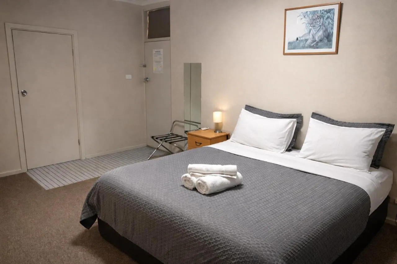 Bed in Highway One Motel