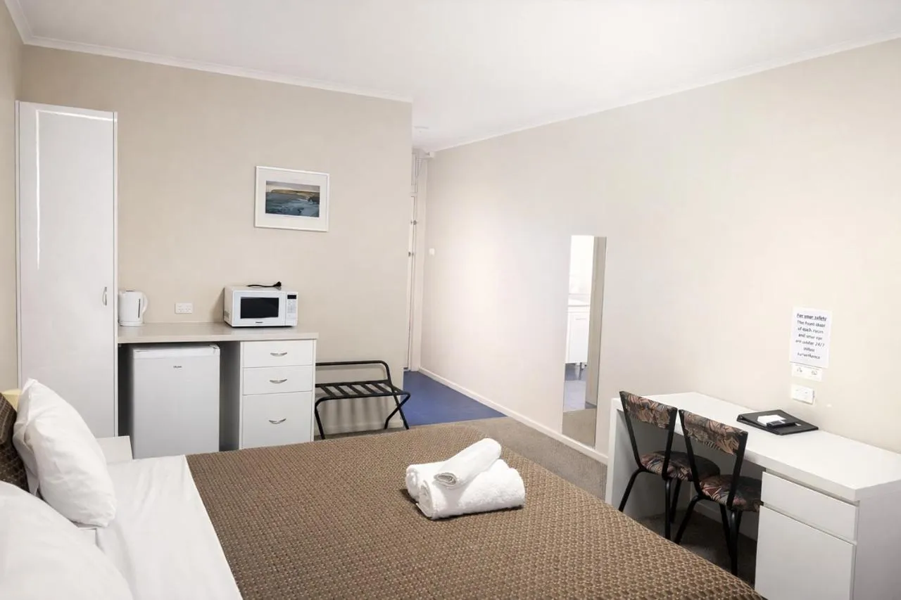 Bed in Highway One Motel