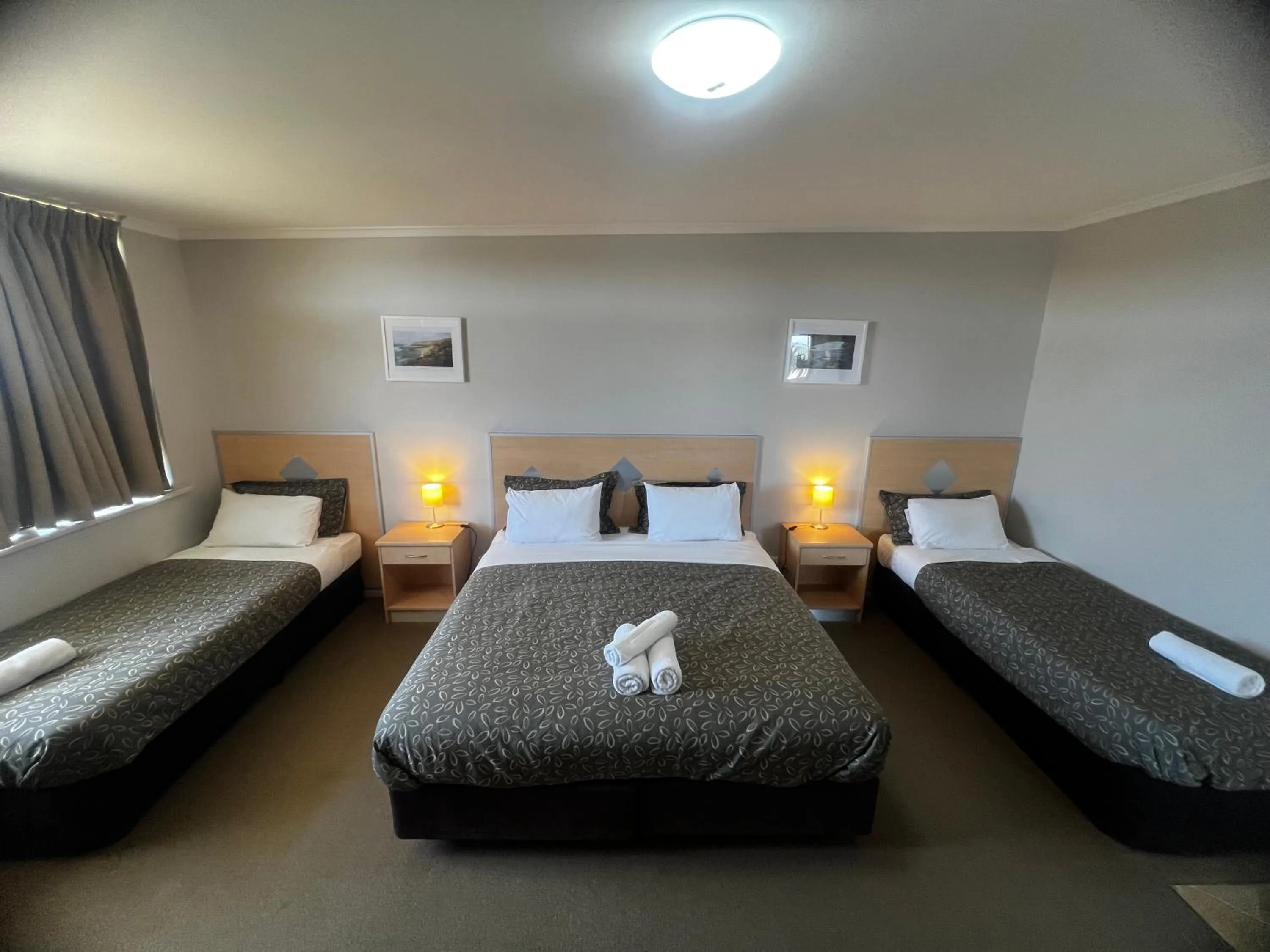 Bed in Highway One Motel