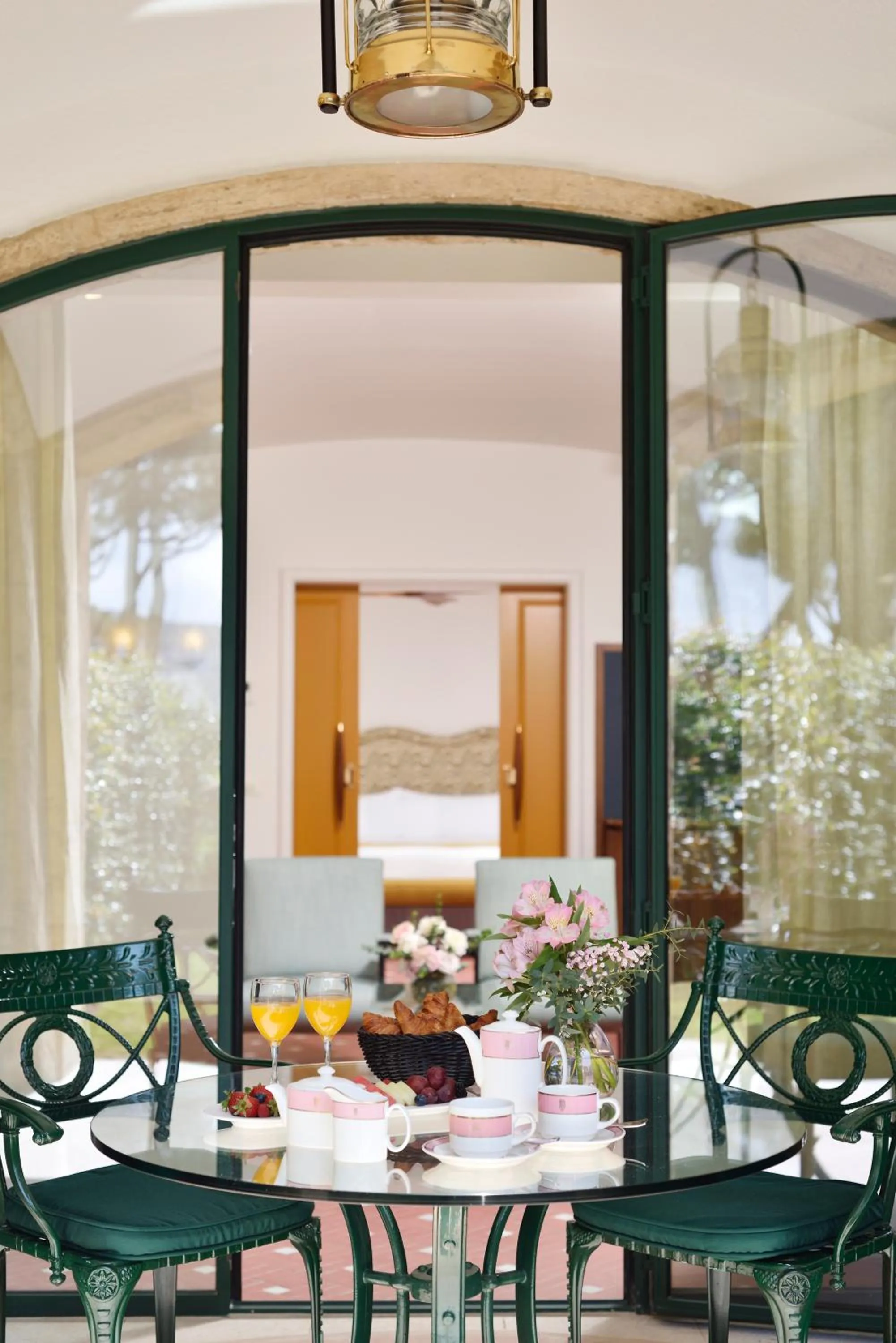 Balcony/Terrace in Hostal de la Gavina GL - The Leading Hotels of the World