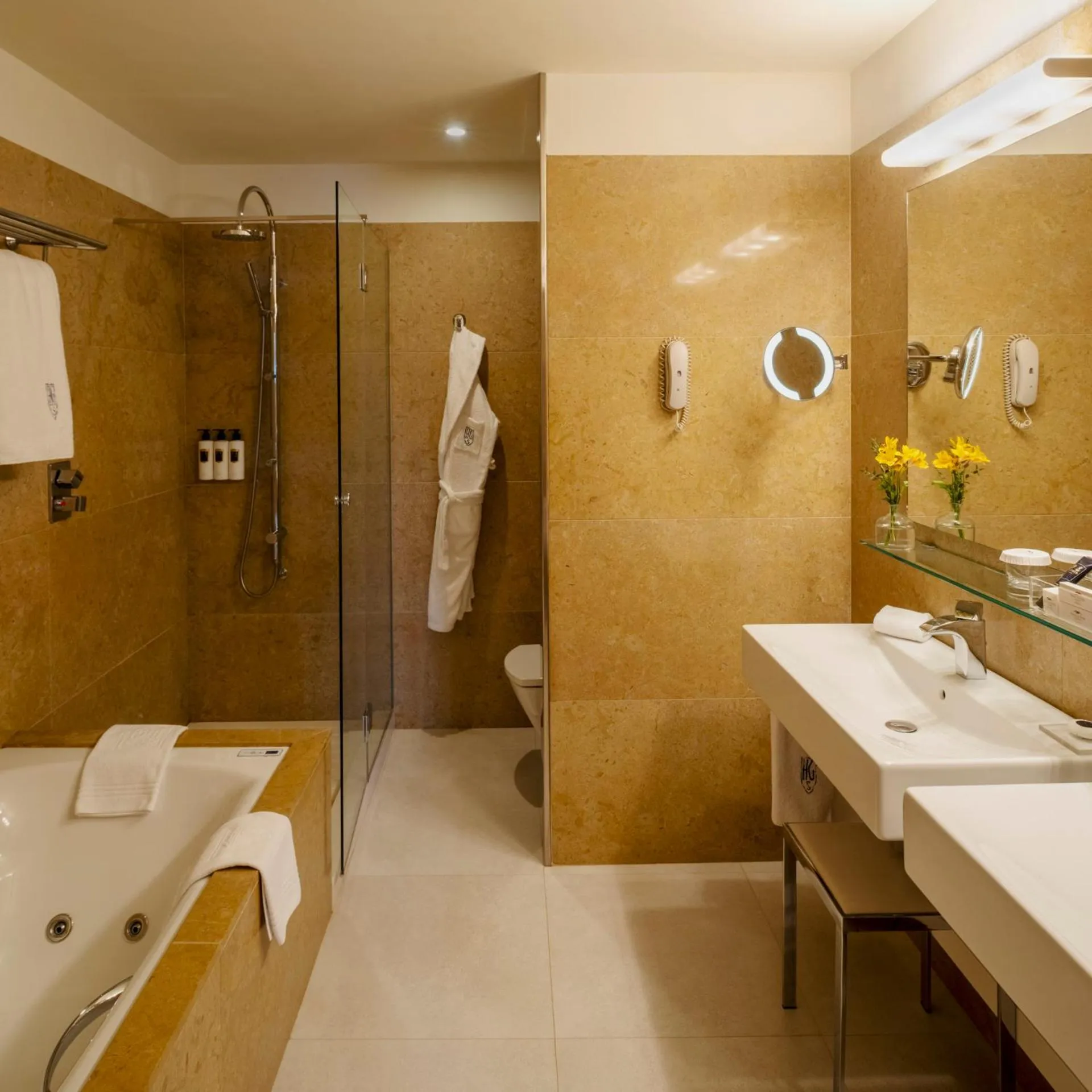 Shower in Hostal de la Gavina GL - The Leading Hotels of the World