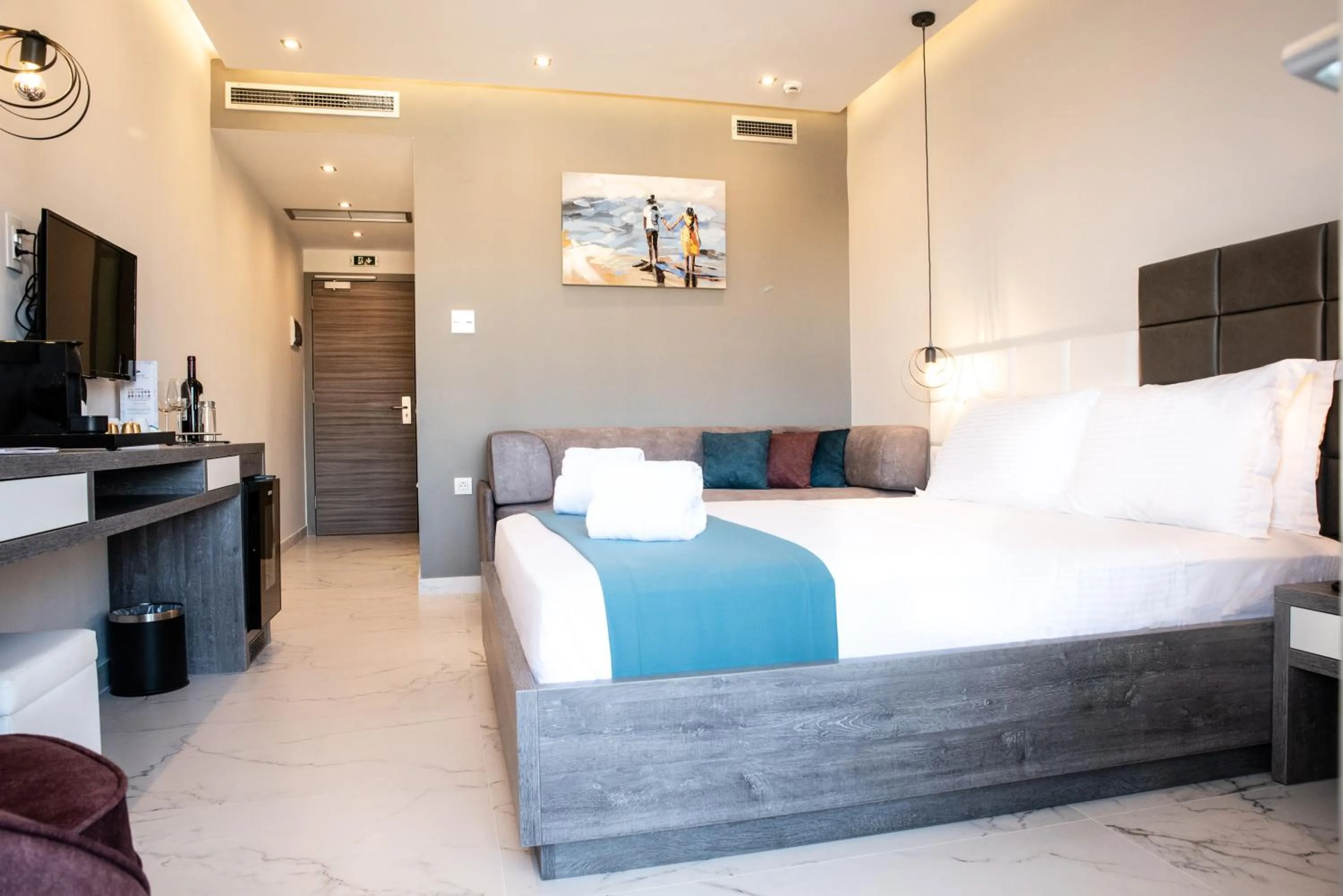 Bedroom in Lagaria Hotel