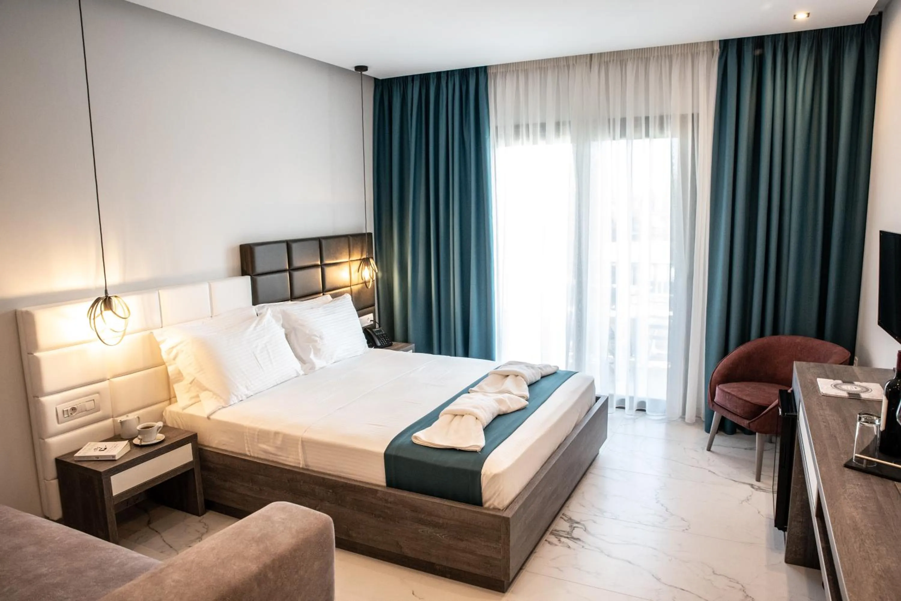 Bedroom, Bed in Lagaria Hotel