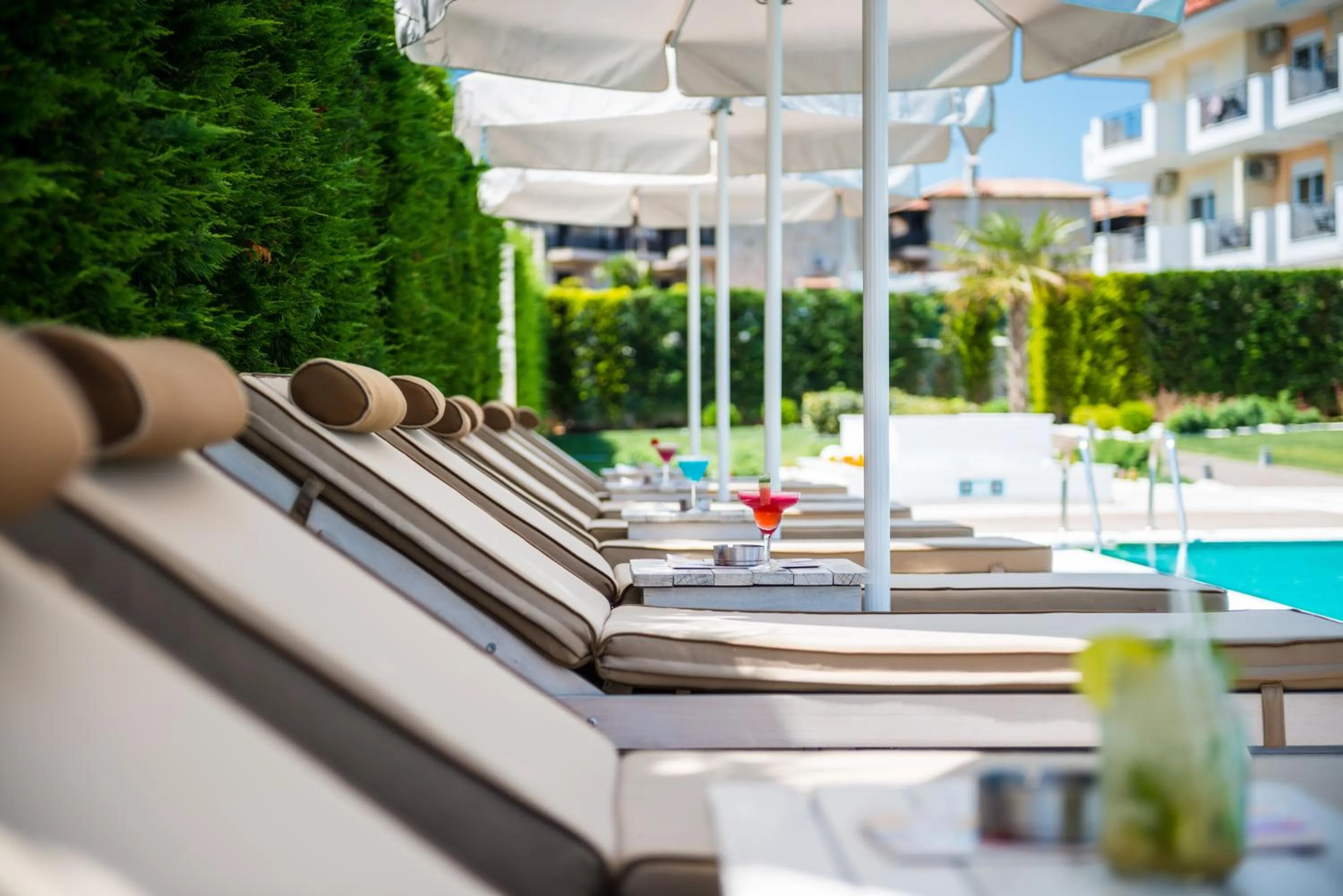 Swimming pool in Lagaria Hotel