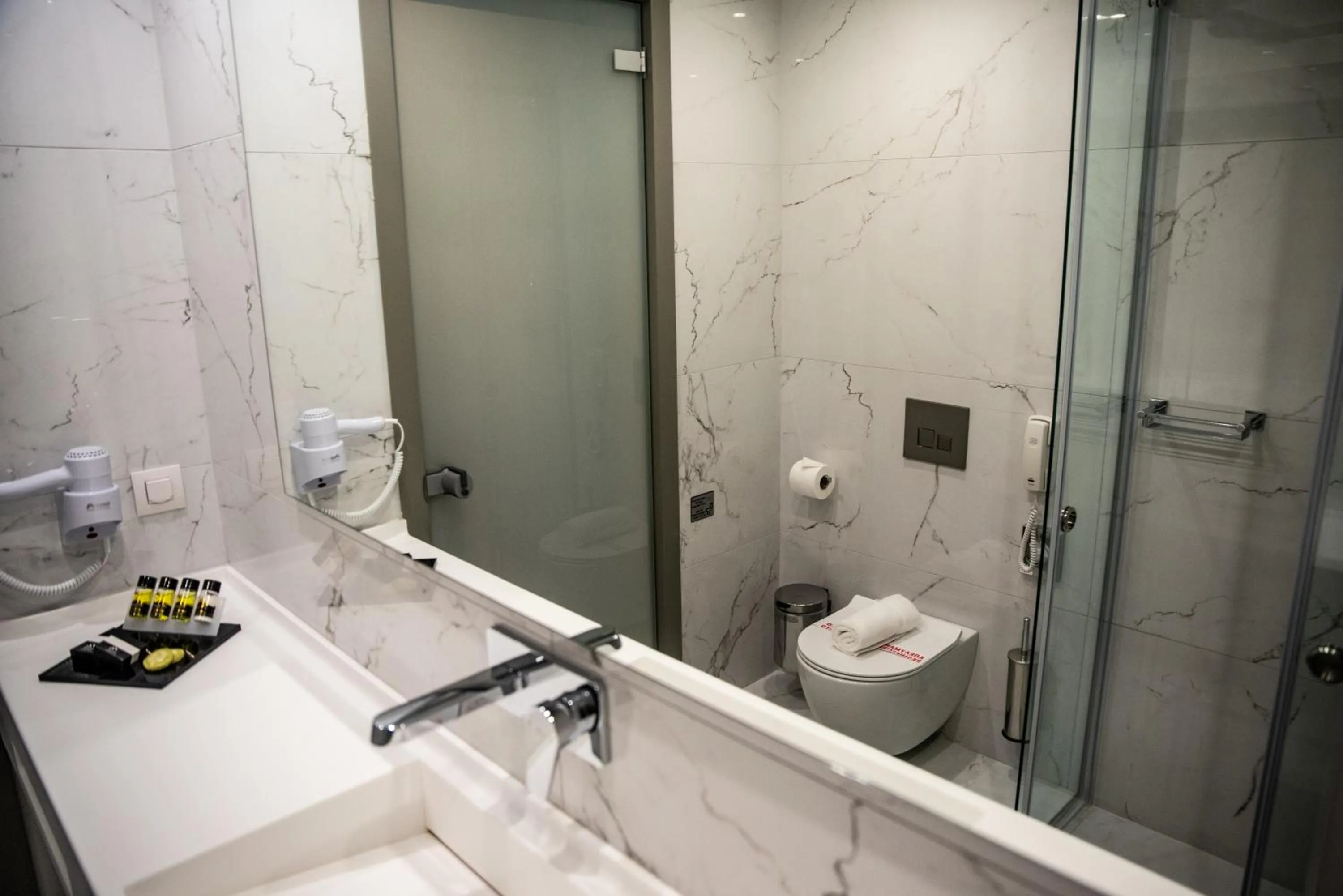 Bathroom in Lagaria Hotel