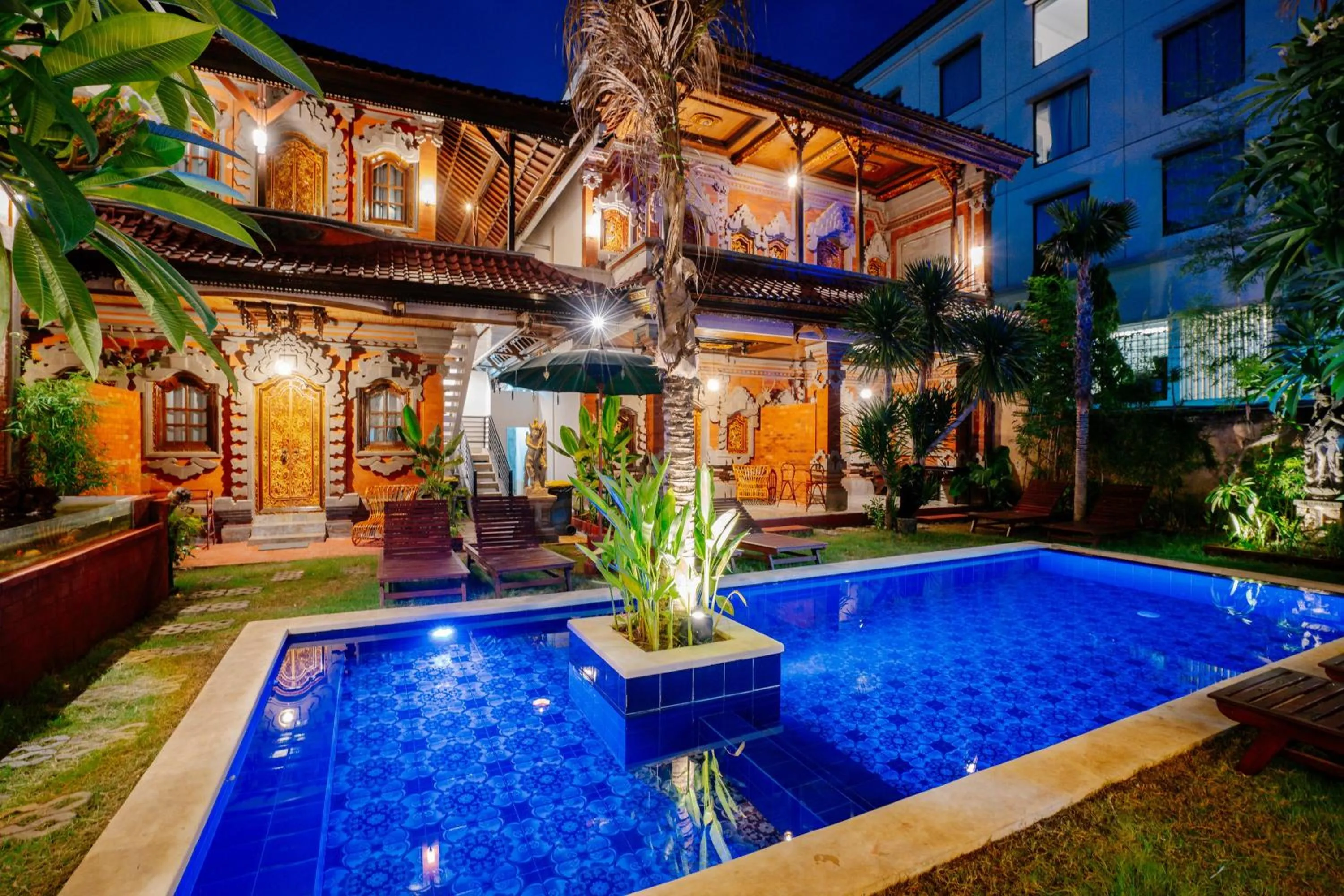 Swimming pool in The Saharah Mirage Bali