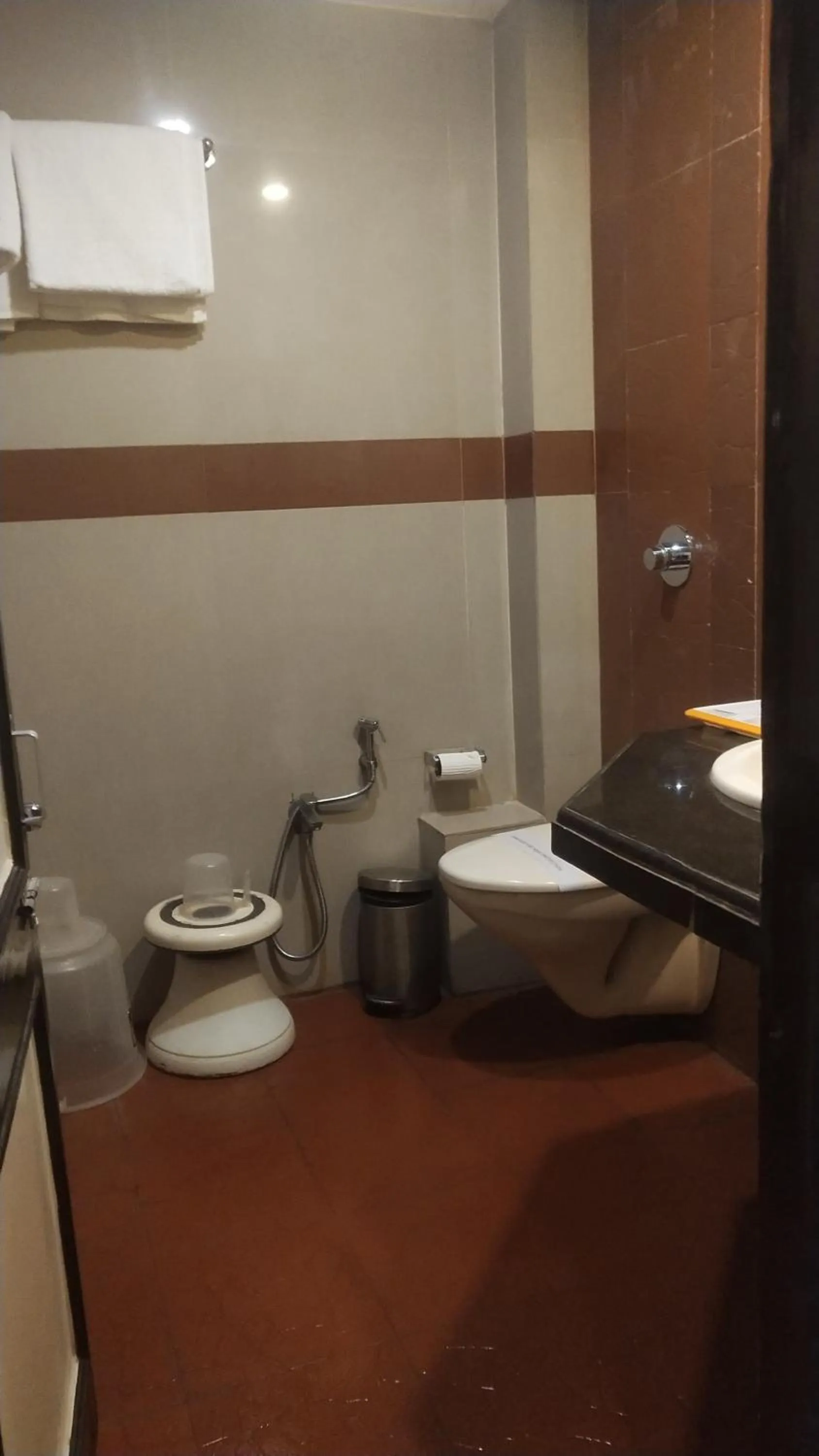 Toilet in Hotel Rishi Regency
