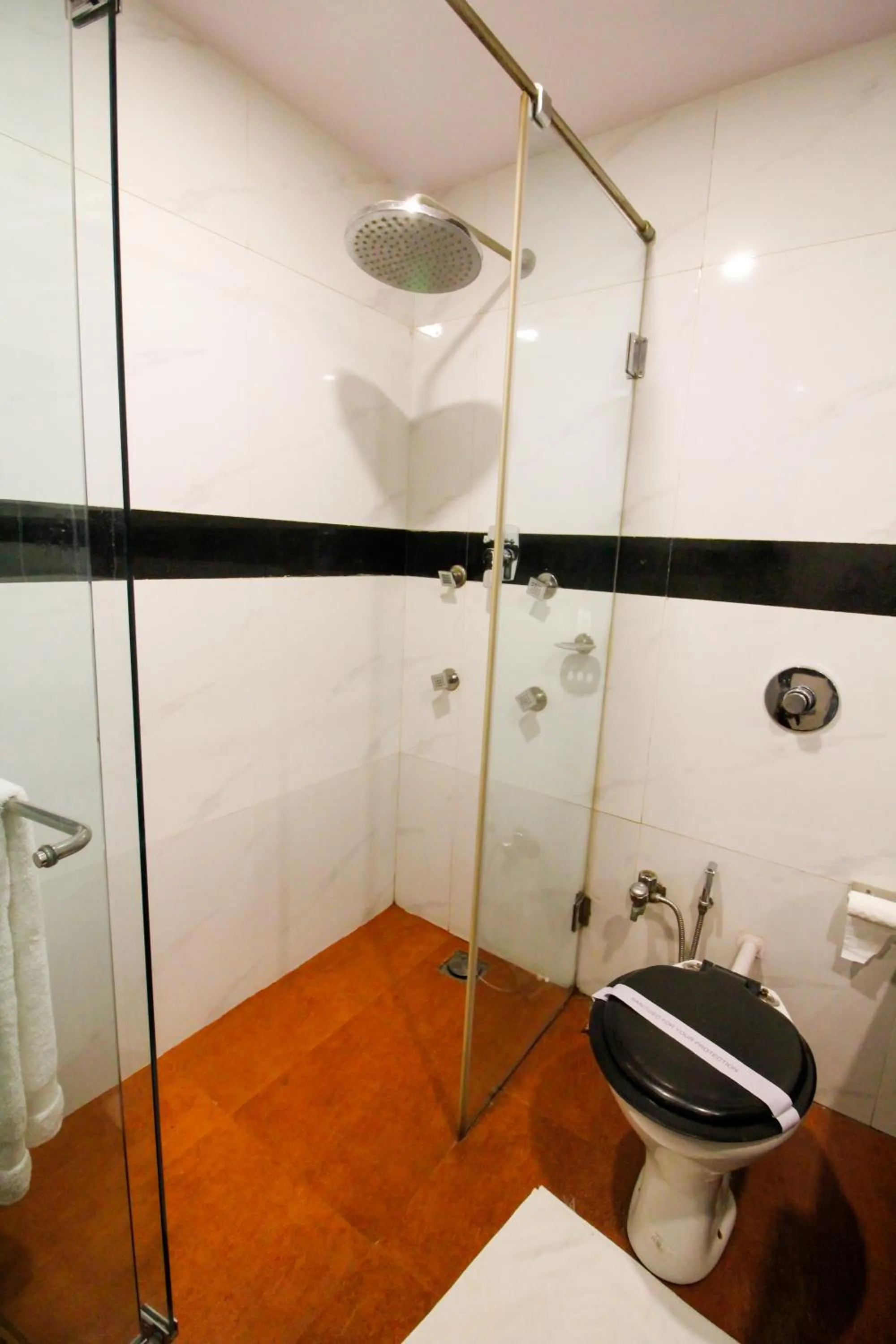 Shower in Hotel Rishi Regency