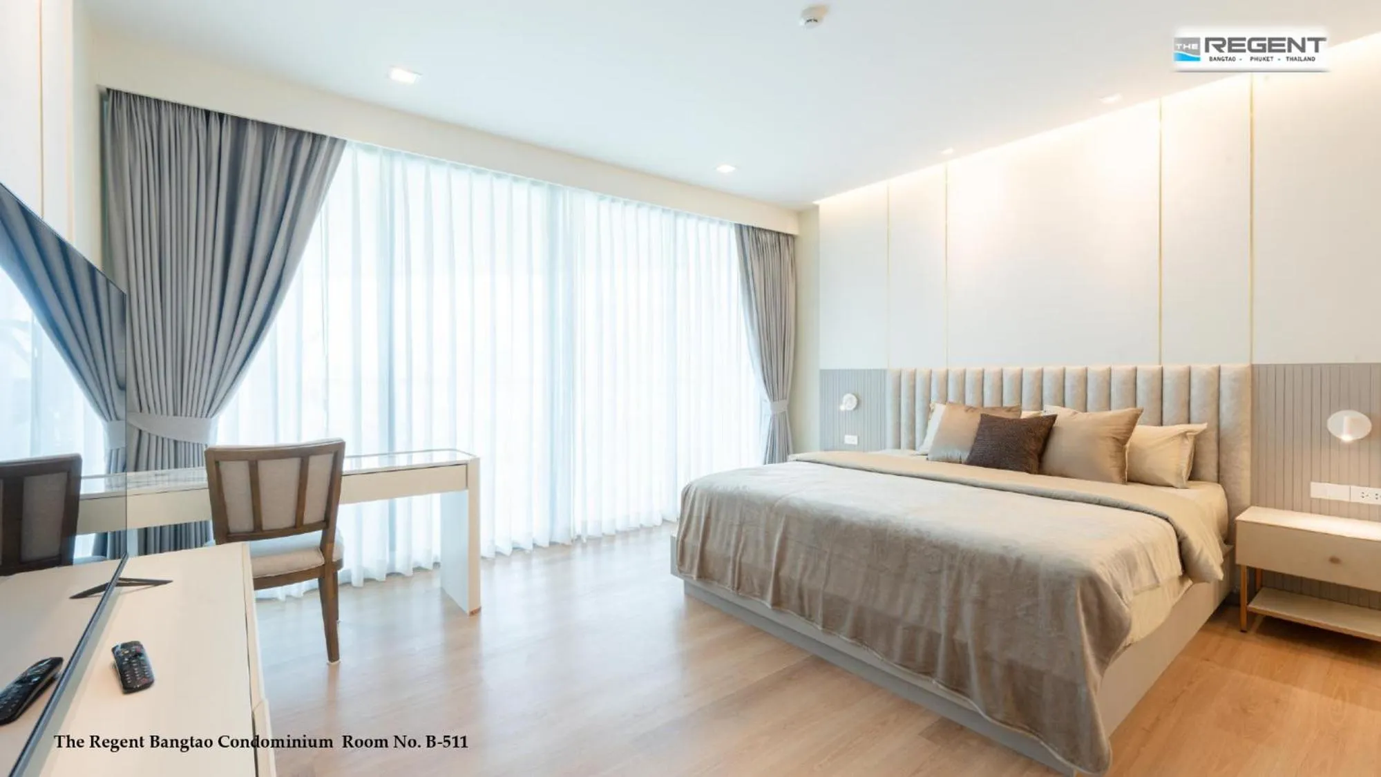 Bed in The Regent Phuket Bangtao Beach