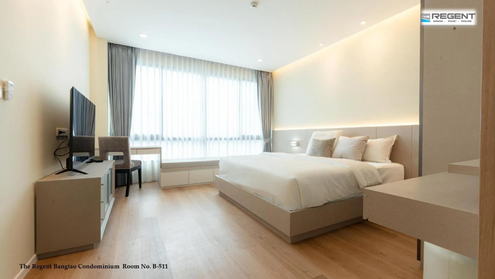 Bed in The Regent Phuket Bangtao Beach