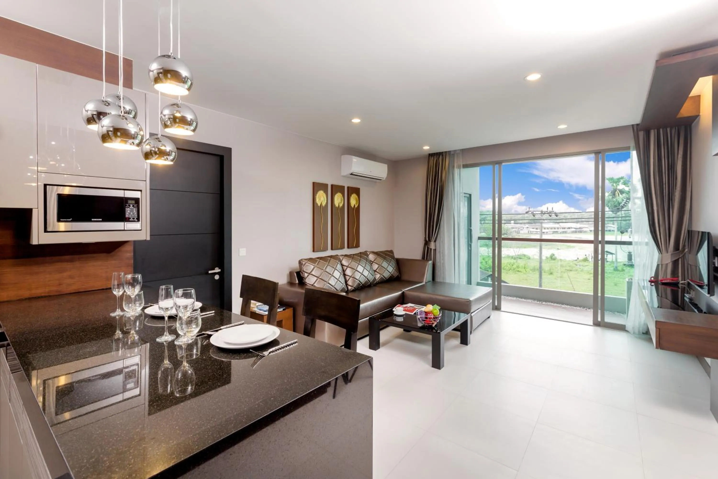 Kitchen or kitchenette in The Regent Phuket Bangtao Beach