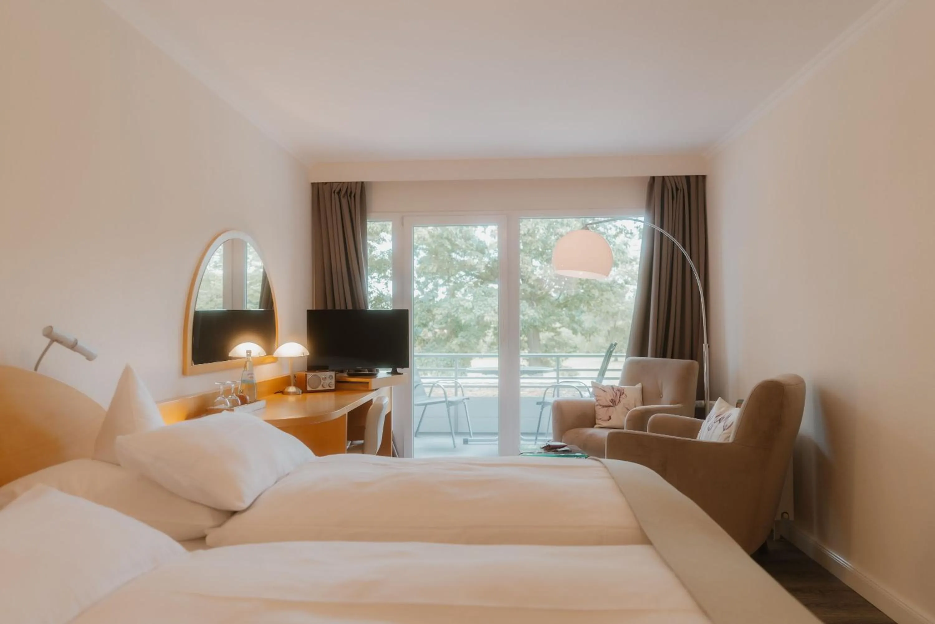 Photo of the whole room, Bed in Landhotel Stähle